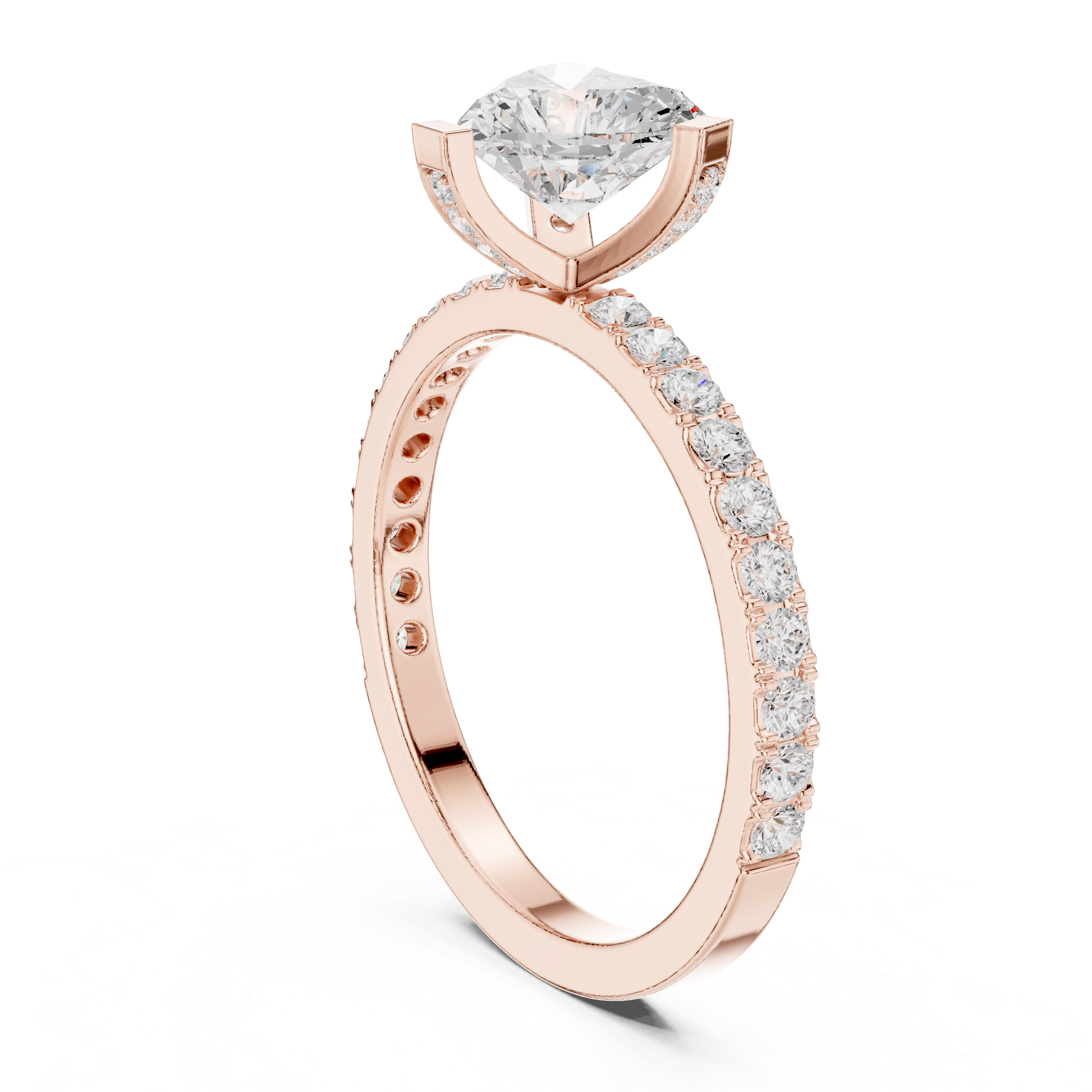 Vintage Glow Lab Grown Diamond Ring