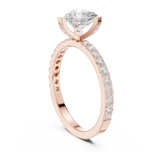 Vintage Glow Lab Grown Diamond Ring