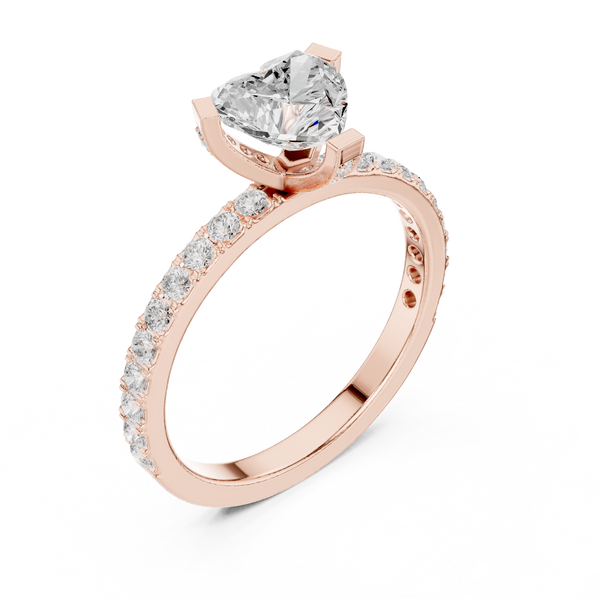 Vintage Glow Lab Grown Diamond Ring