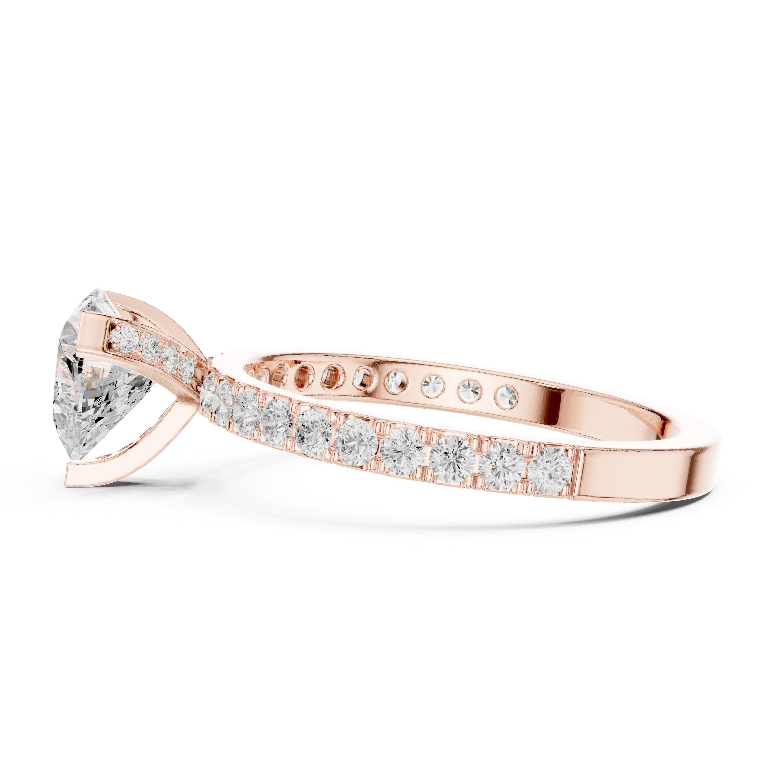 Vintage Glow Lab Grown Diamond Ring
