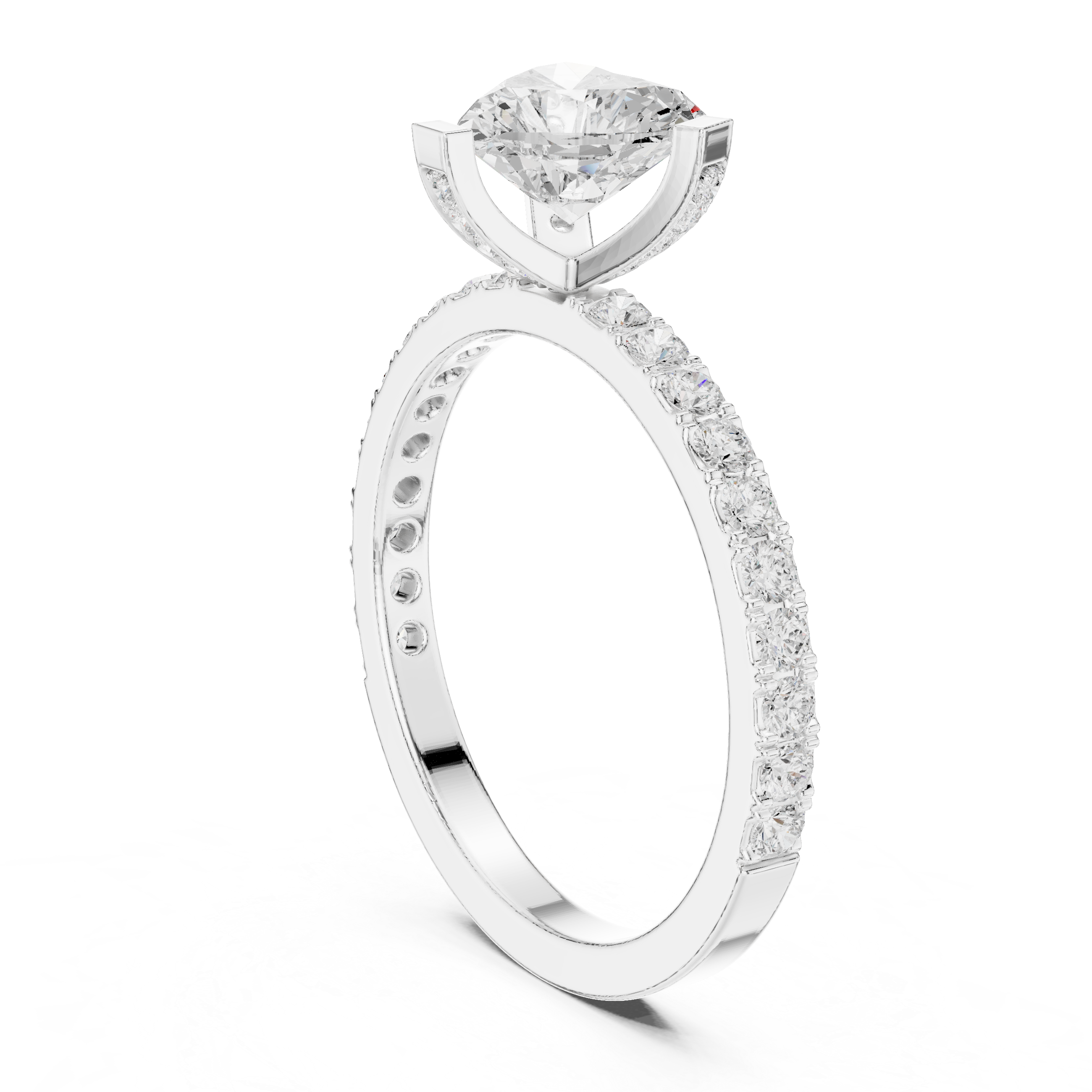 Vintage Glow Lab Grown Diamond Ring