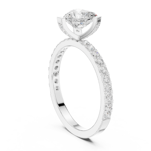 Vintage Glow Lab Grown Diamond Ring