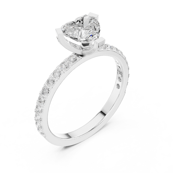 Vintage Glow Lab Grown Diamond Ring