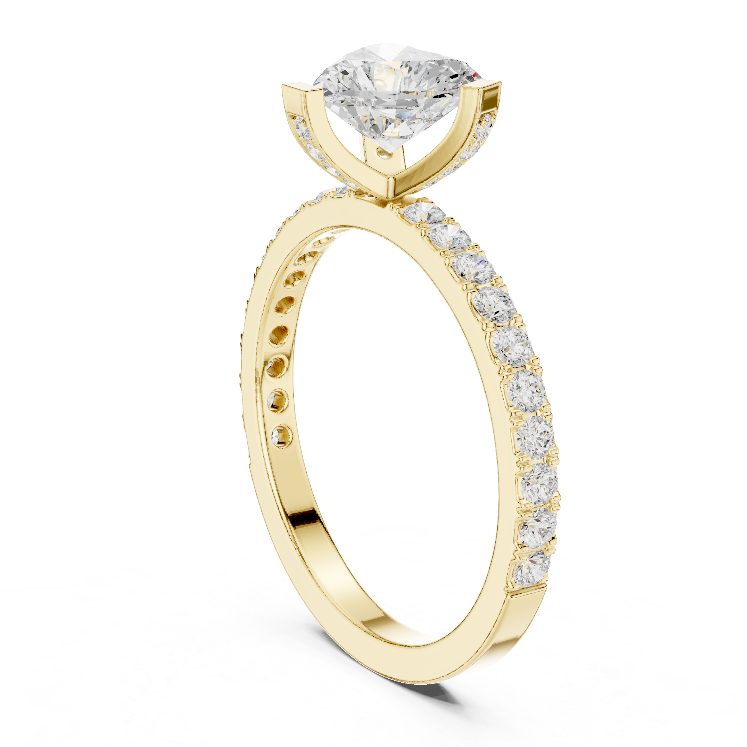 Vintage Glow Lab Grown Diamond Ring
