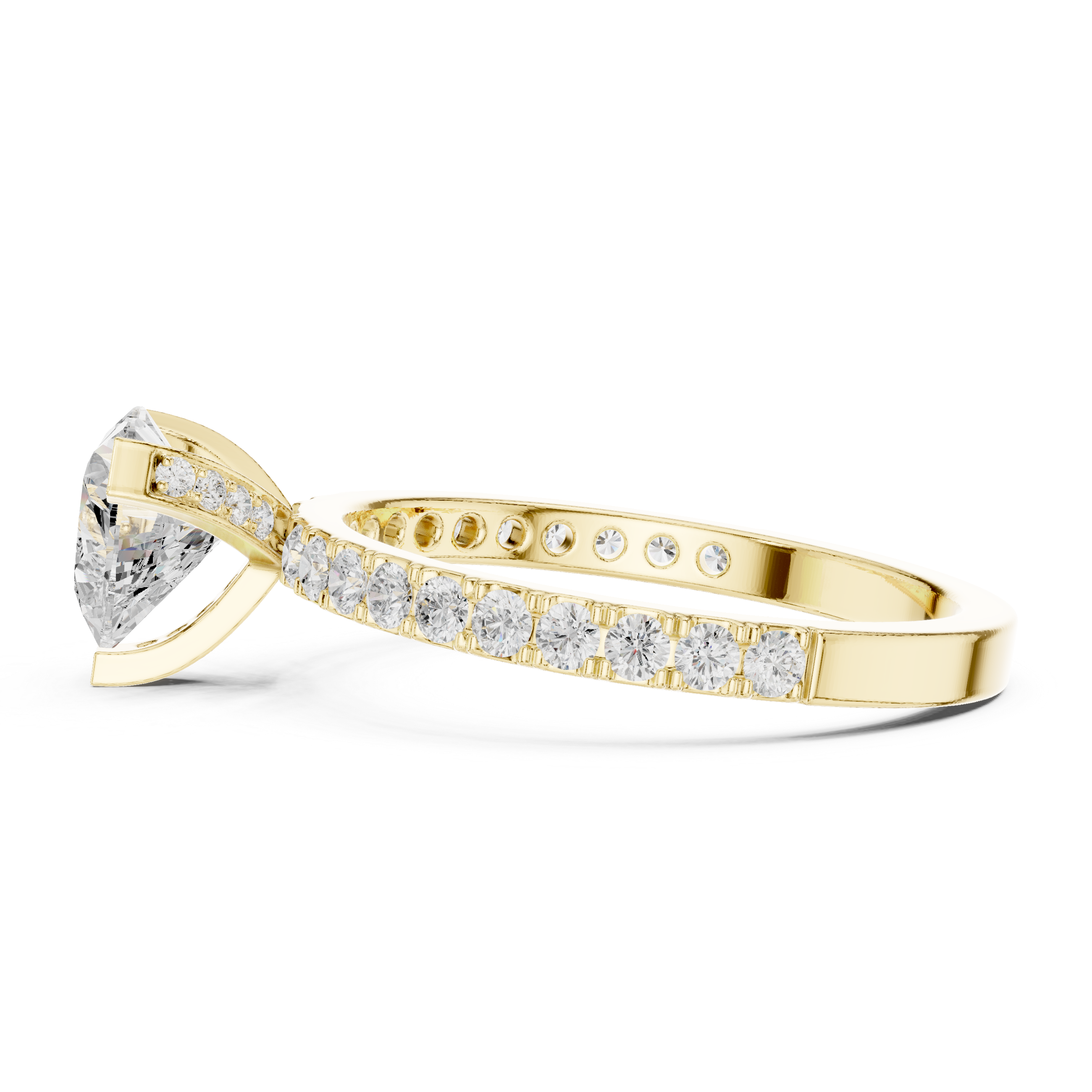 Vintage Glow Lab Grown Diamond Ring