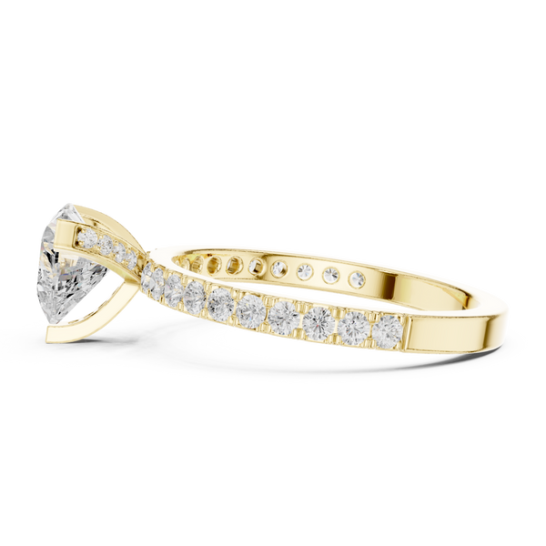 Vintage Glow Lab Grown Diamond Ring