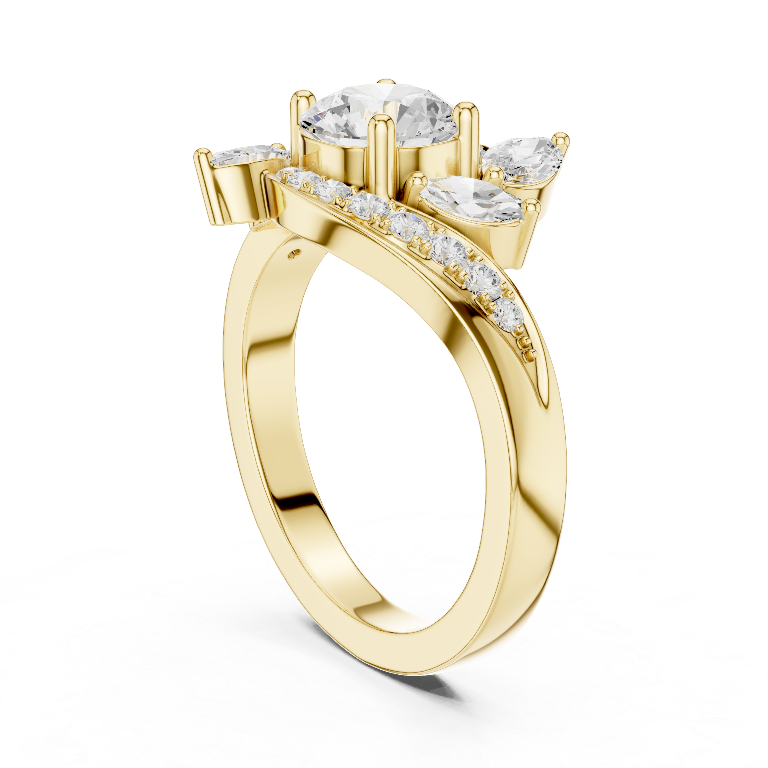 Classic Taper Lab Grown Diamond Ring