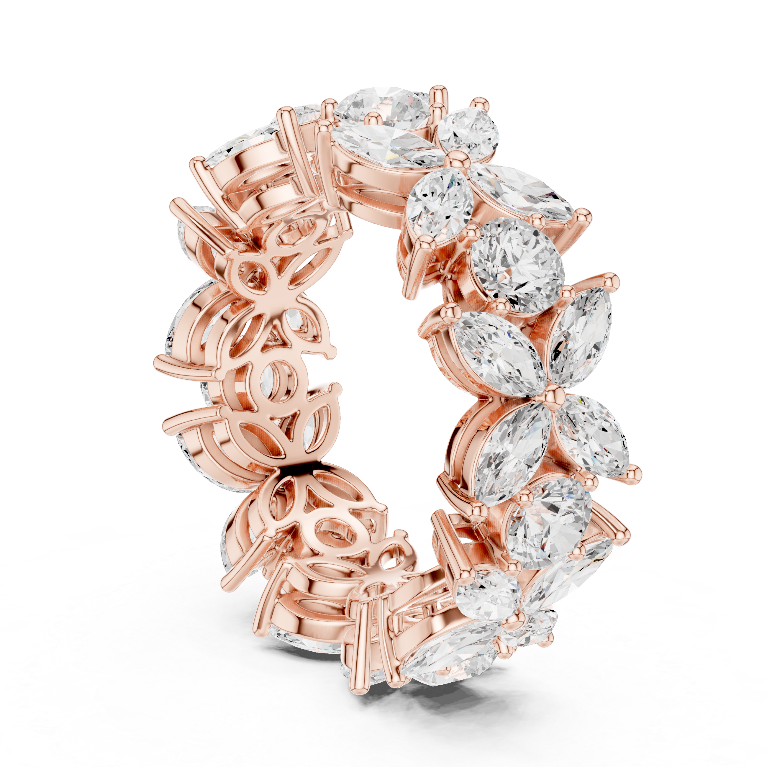 Brilliant Pav�� Lab Grown Diamond Ring
