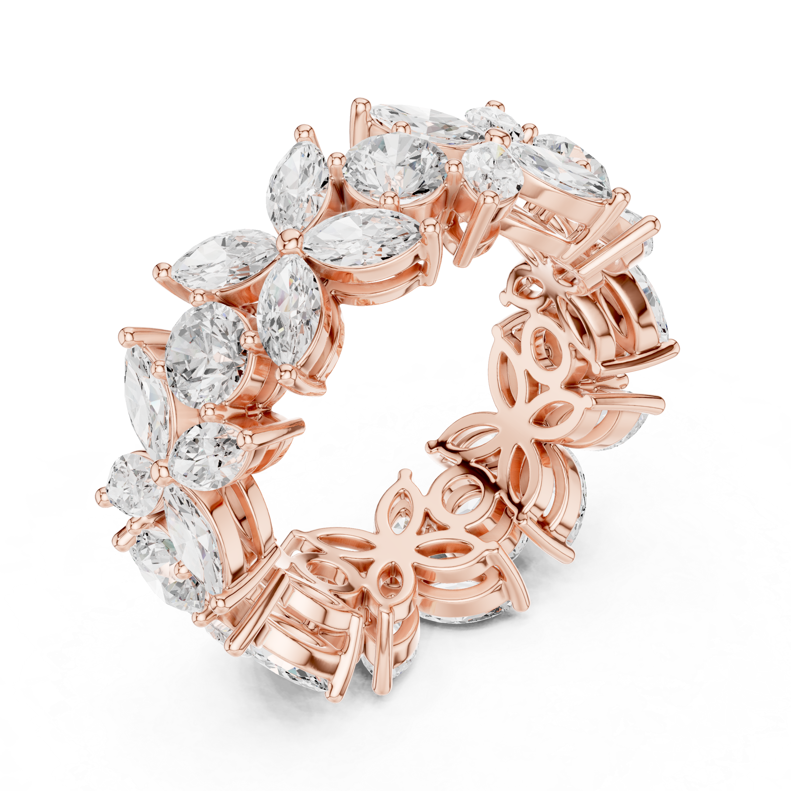 Brilliant Pav�� Lab Grown Diamond Ring