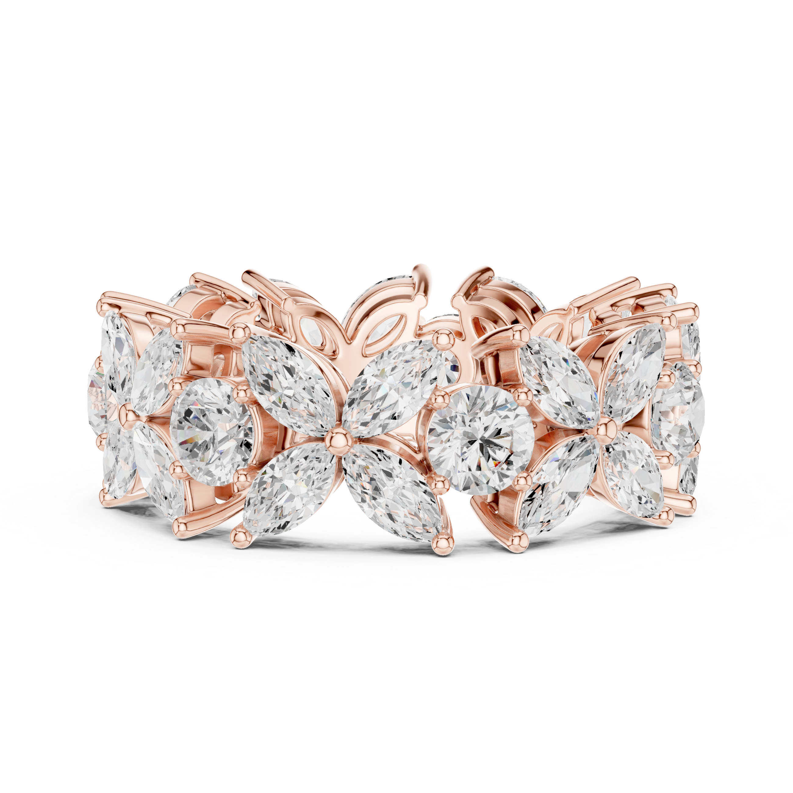 Brilliant Pav�� Lab Grown Diamond Ring