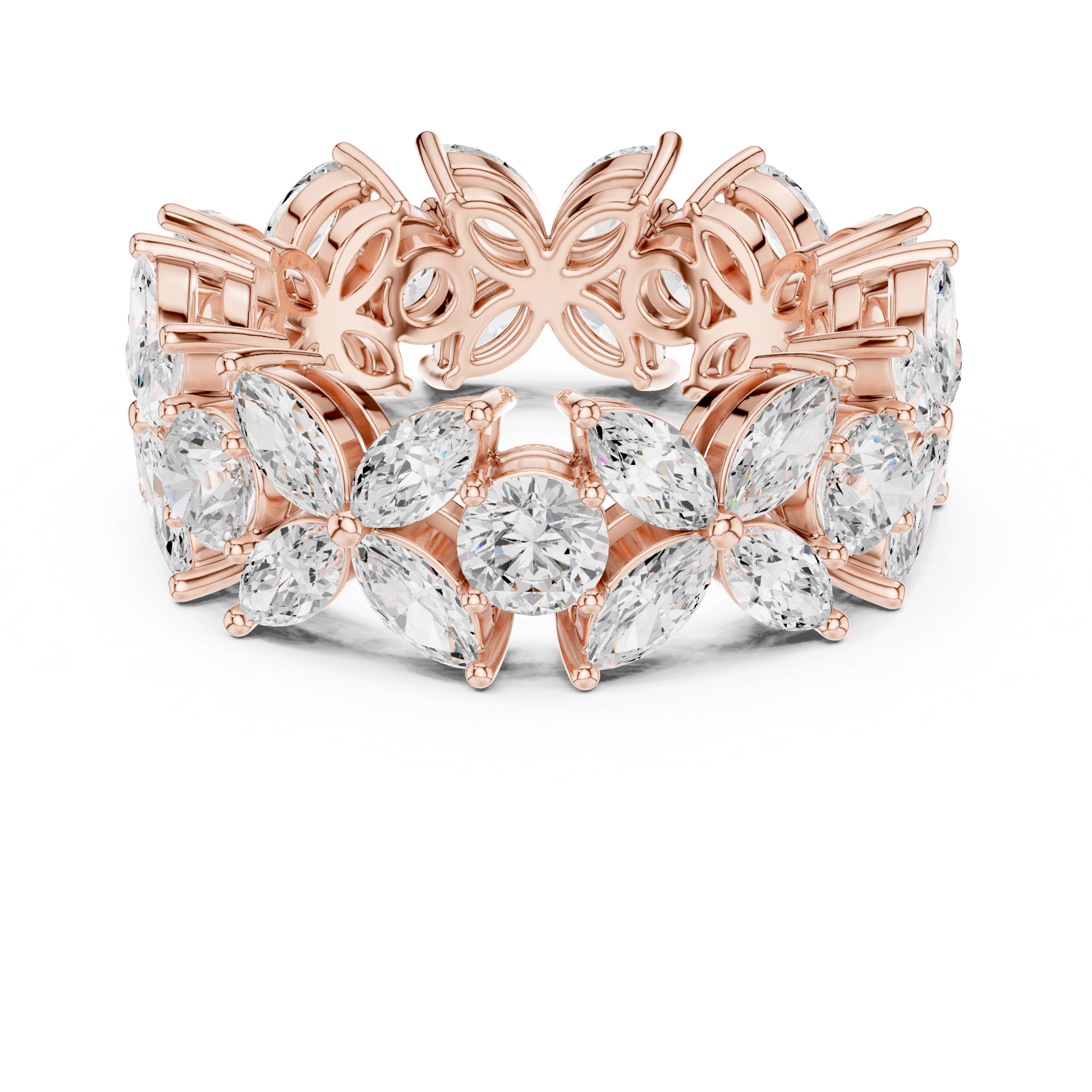 Brilliant Pav�� Lab Grown Diamond Ring