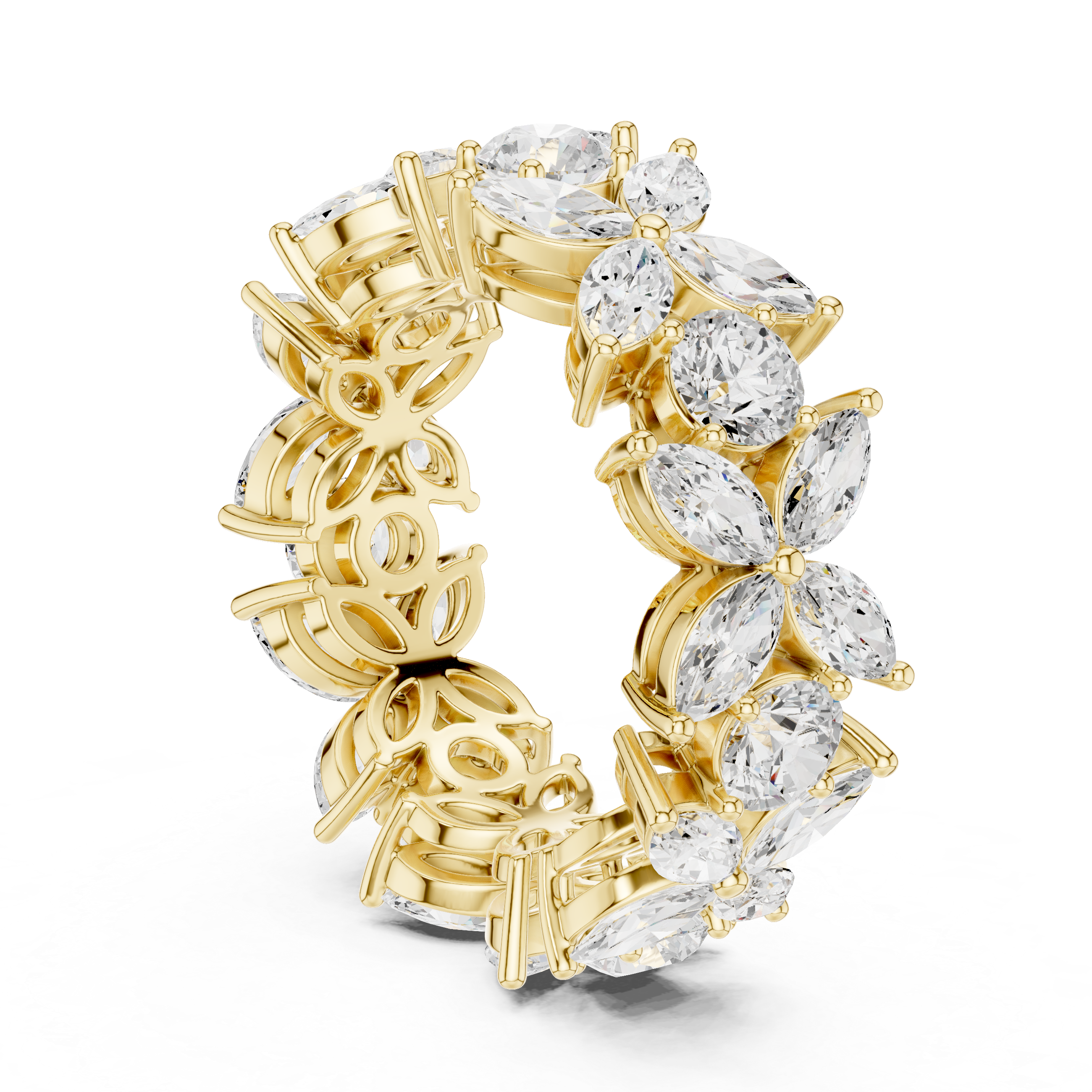 Brilliant Pav�� Lab Grown Diamond Ring