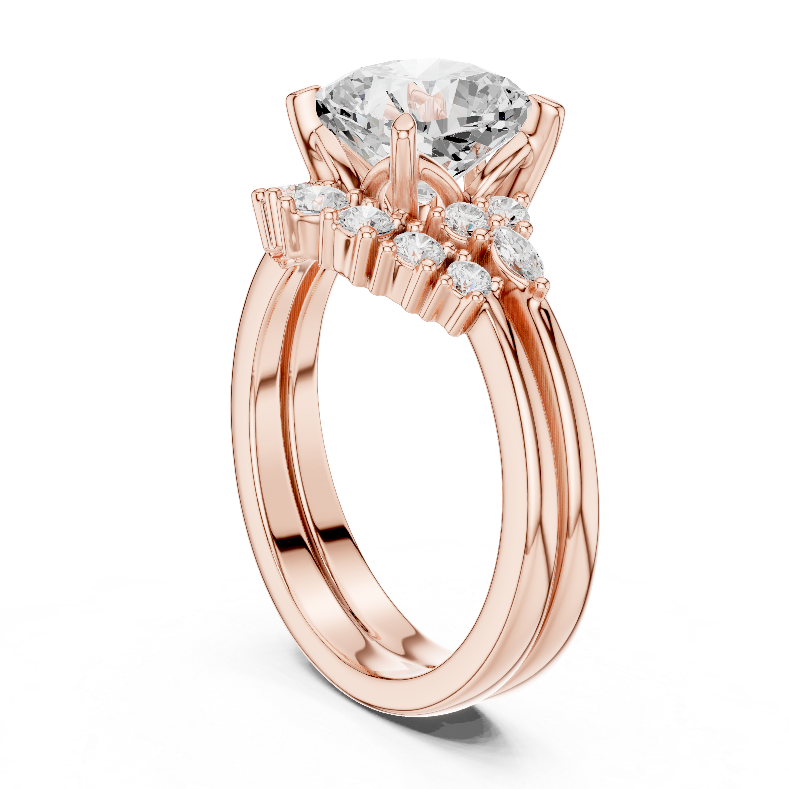 Royal Crown Lab Grown Diamond Ring