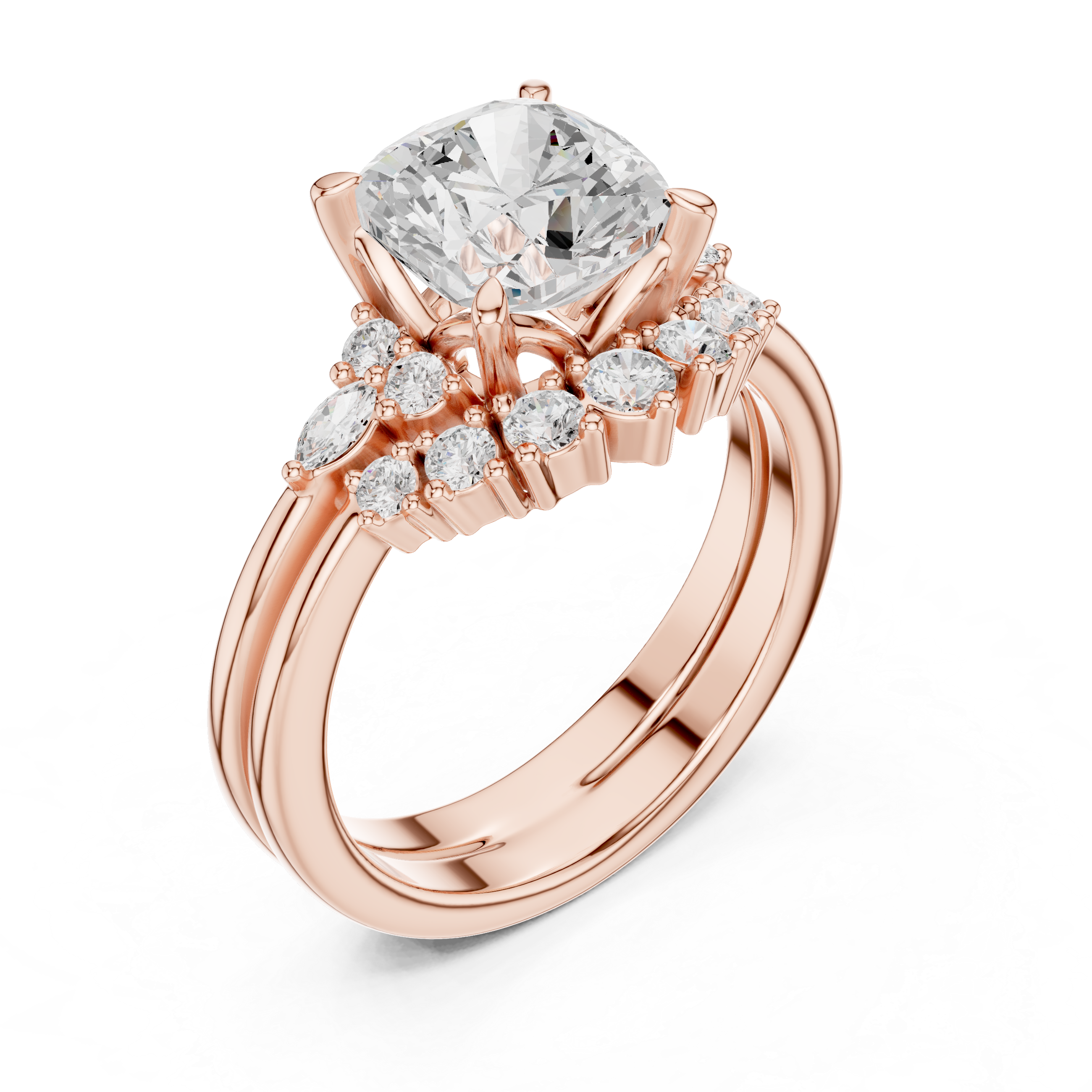 Royal Crown Lab Grown Diamond Ring