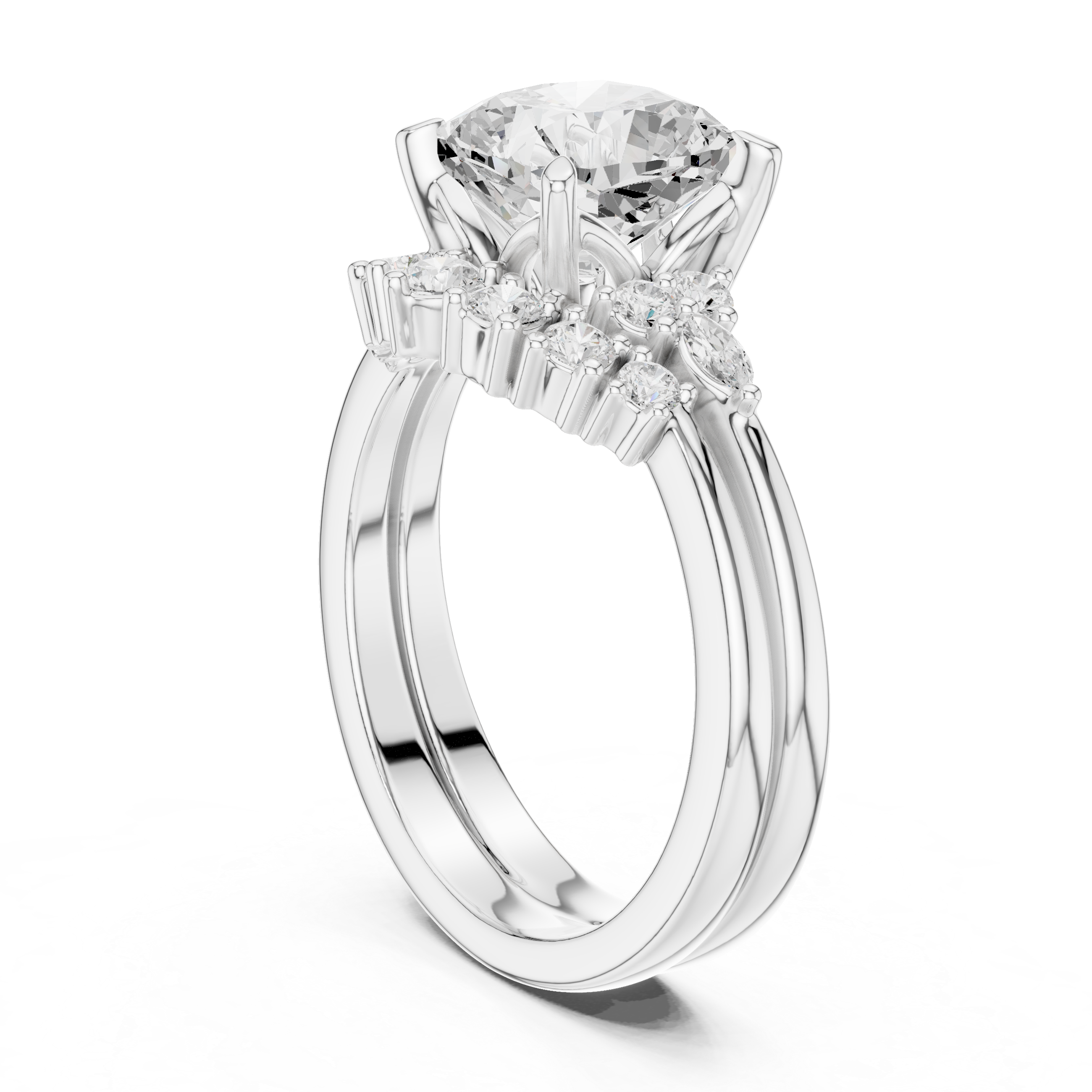 Royal Crown Lab Grown Diamond Ring