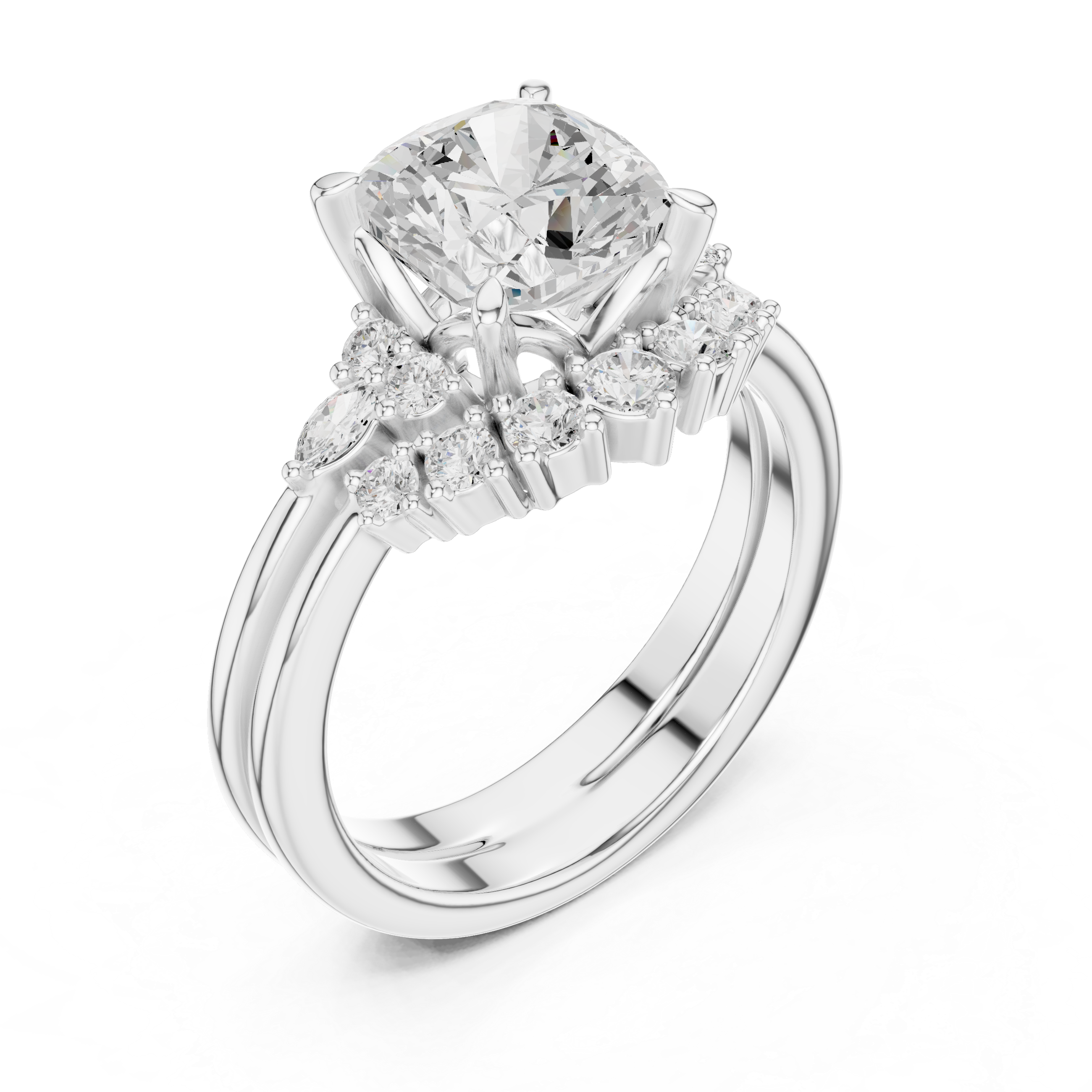 Royal Crown Lab Grown Diamond Ring