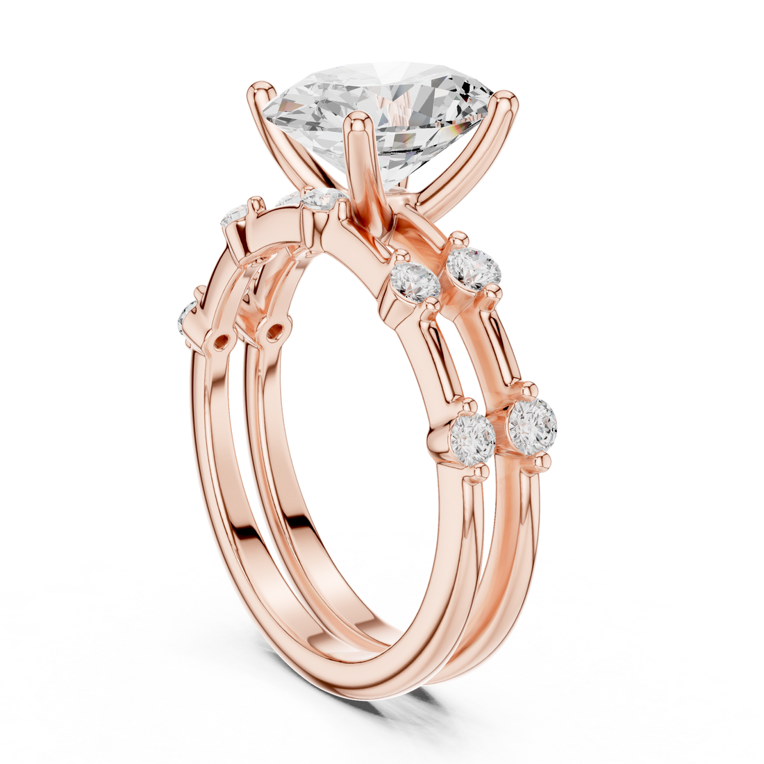 Petite Infinity Lab Grown Diamond Ring