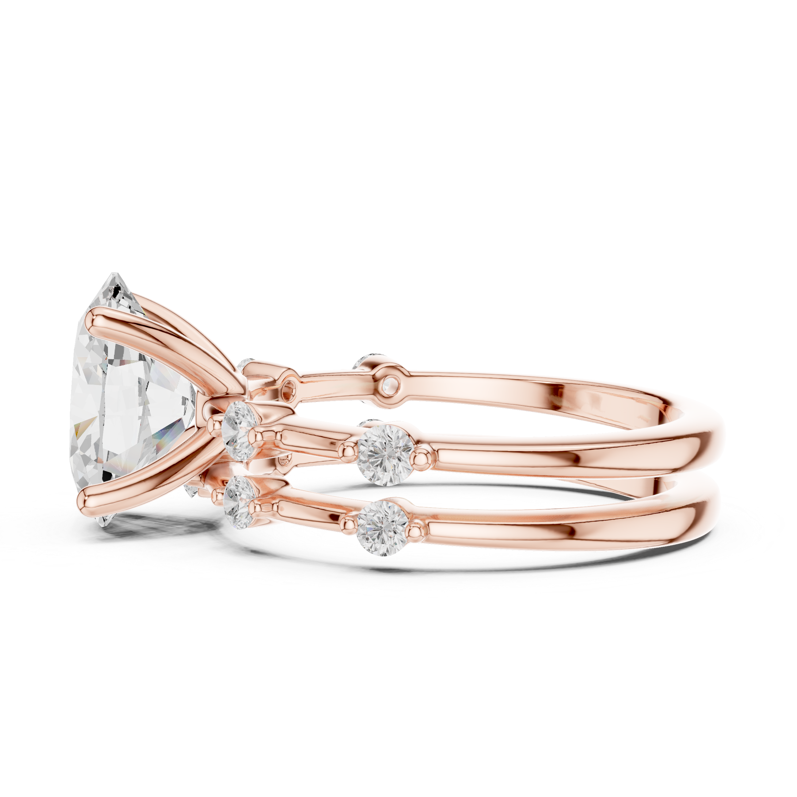 Petite Infinity Lab Grown Diamond Ring