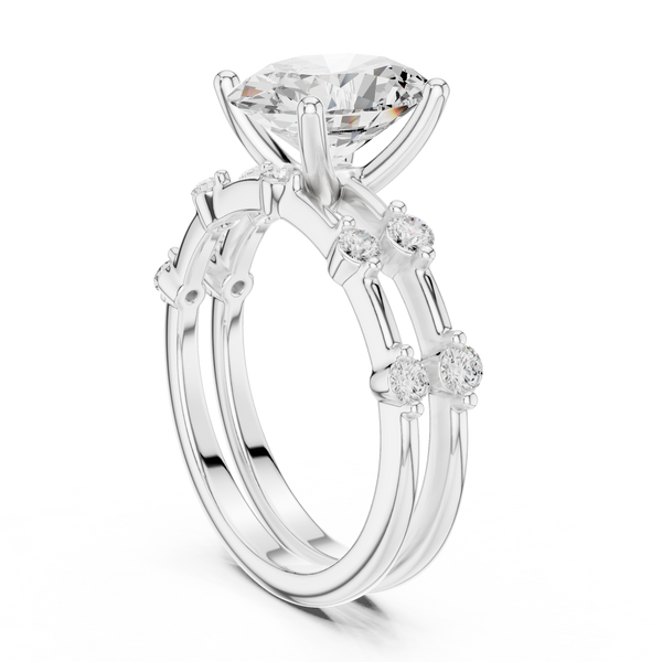 Petite Infinity Lab Grown Diamond Ring