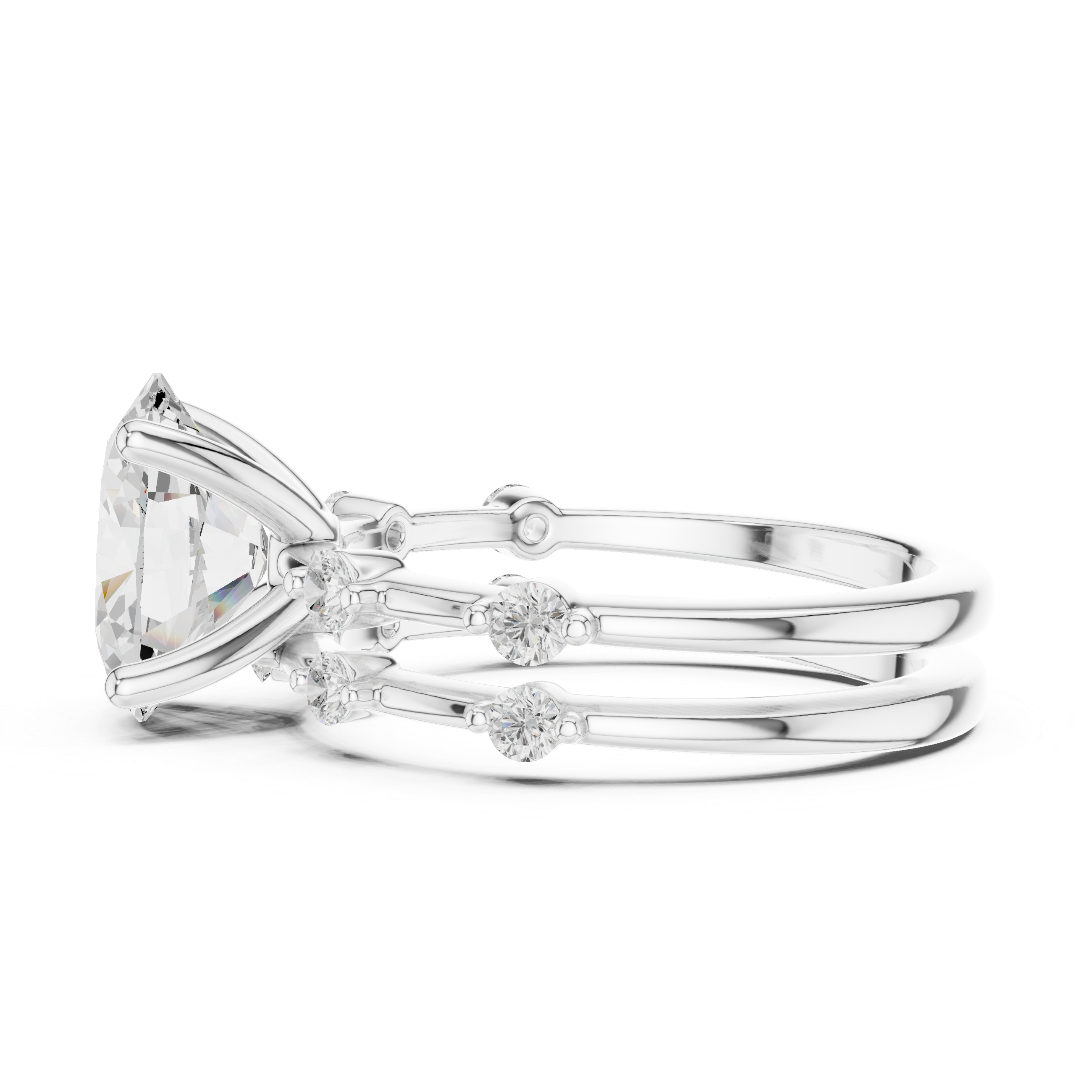 Petite Infinity Lab Grown Diamond Ring