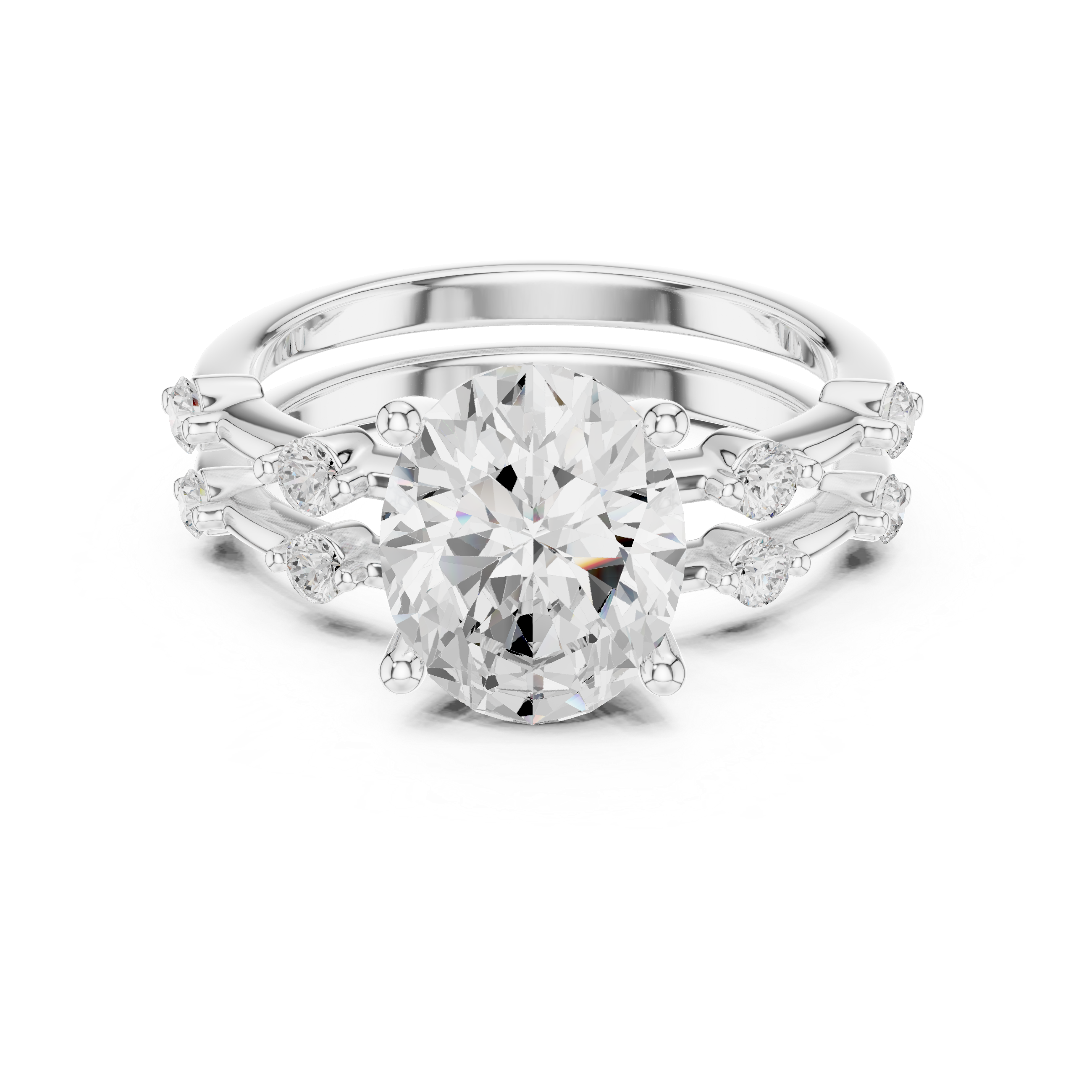 Petite Infinity Lab Grown Diamond Ring