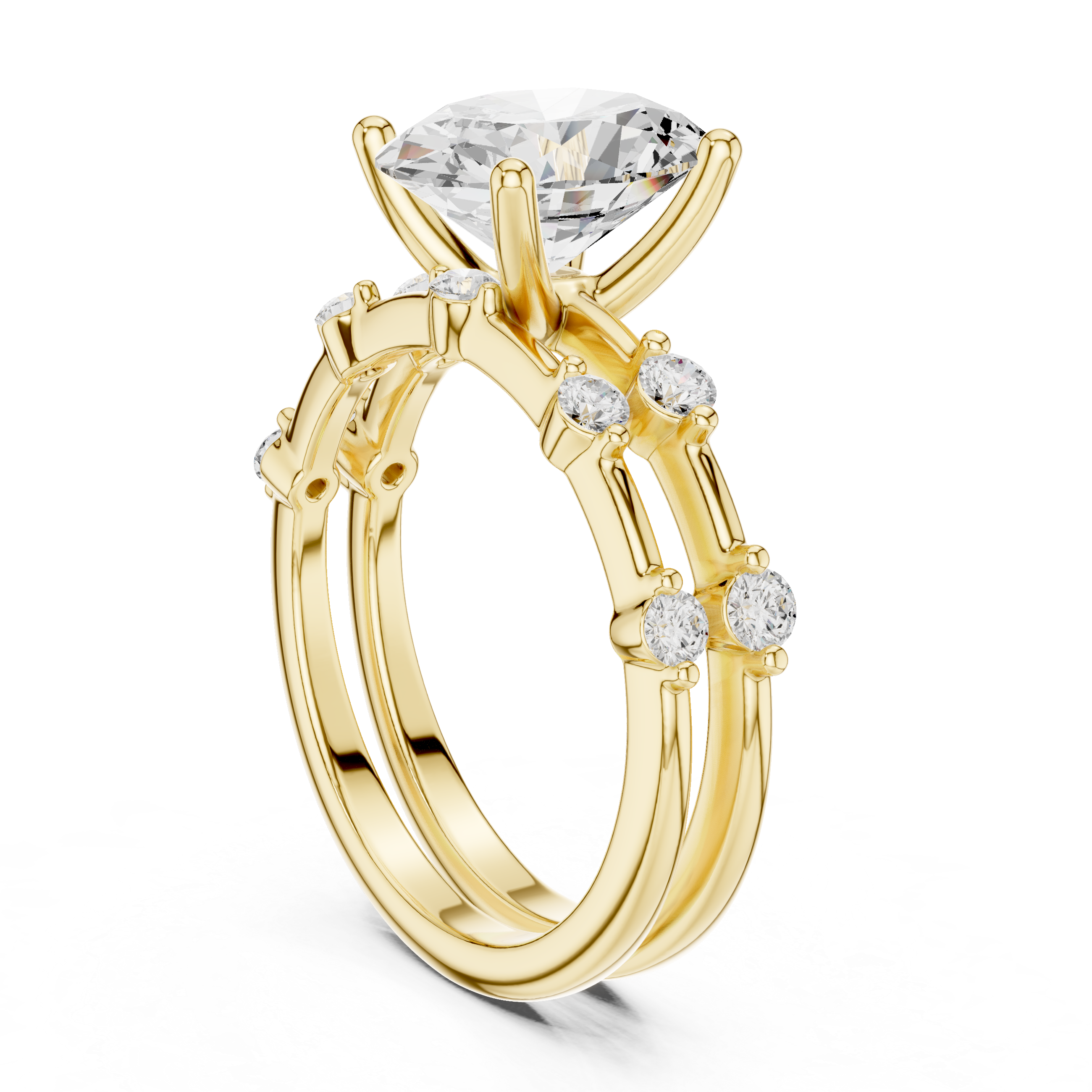 Petite Infinity Lab Grown Diamond Ring
