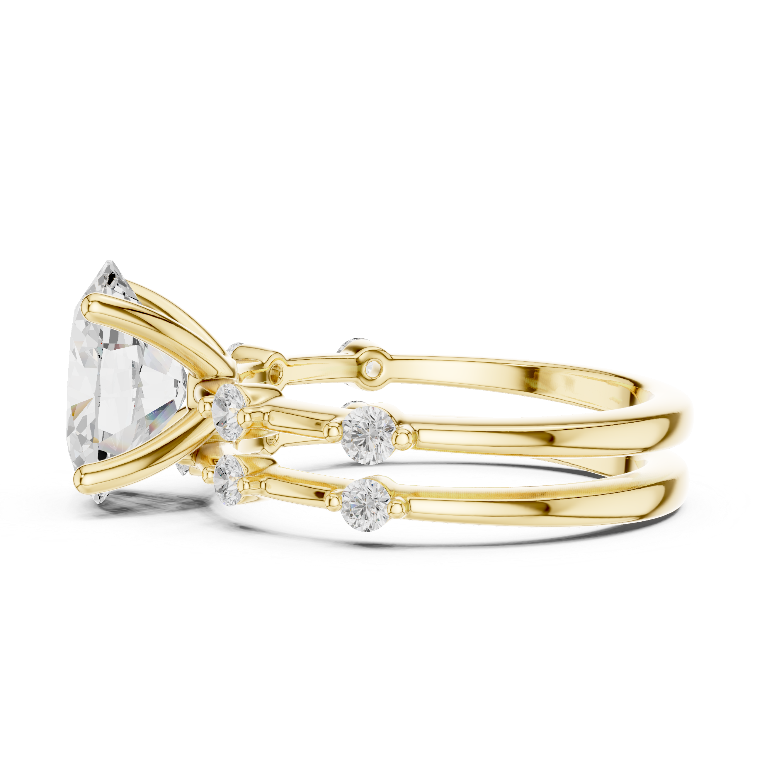 Petite Infinity Lab Grown Diamond Ring