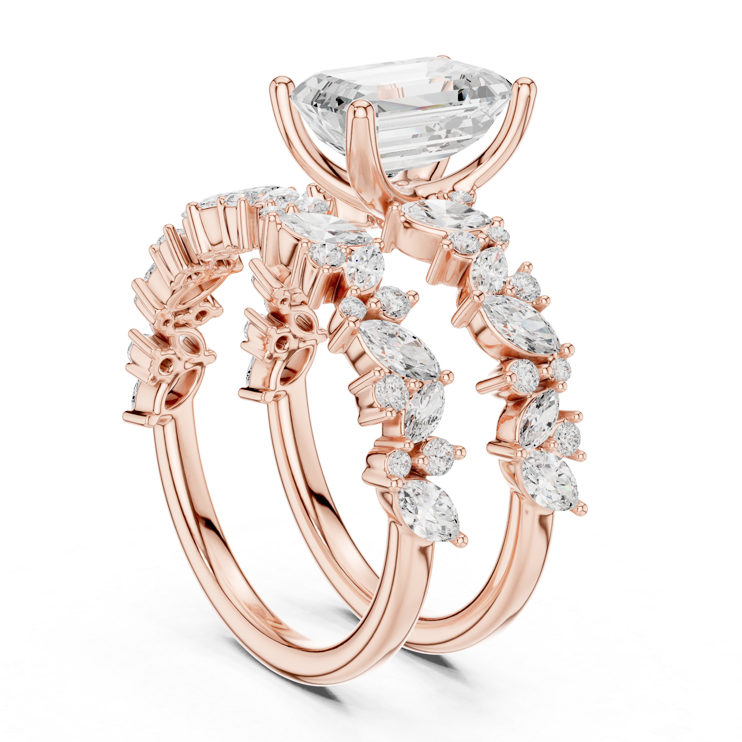 Twisted Vine Lab Grown Diamond Ring