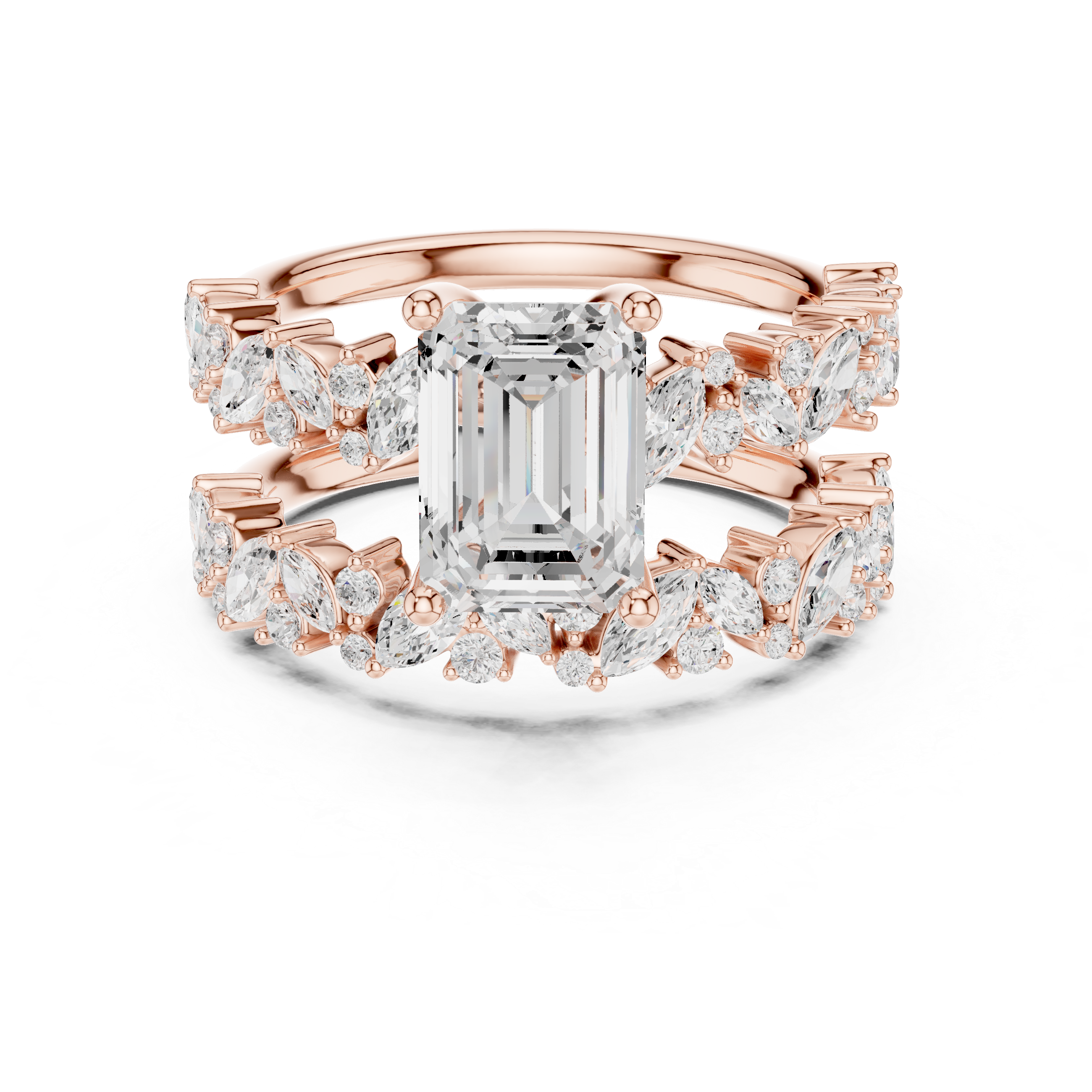 Twisted Vine Lab Grown Diamond Ring
