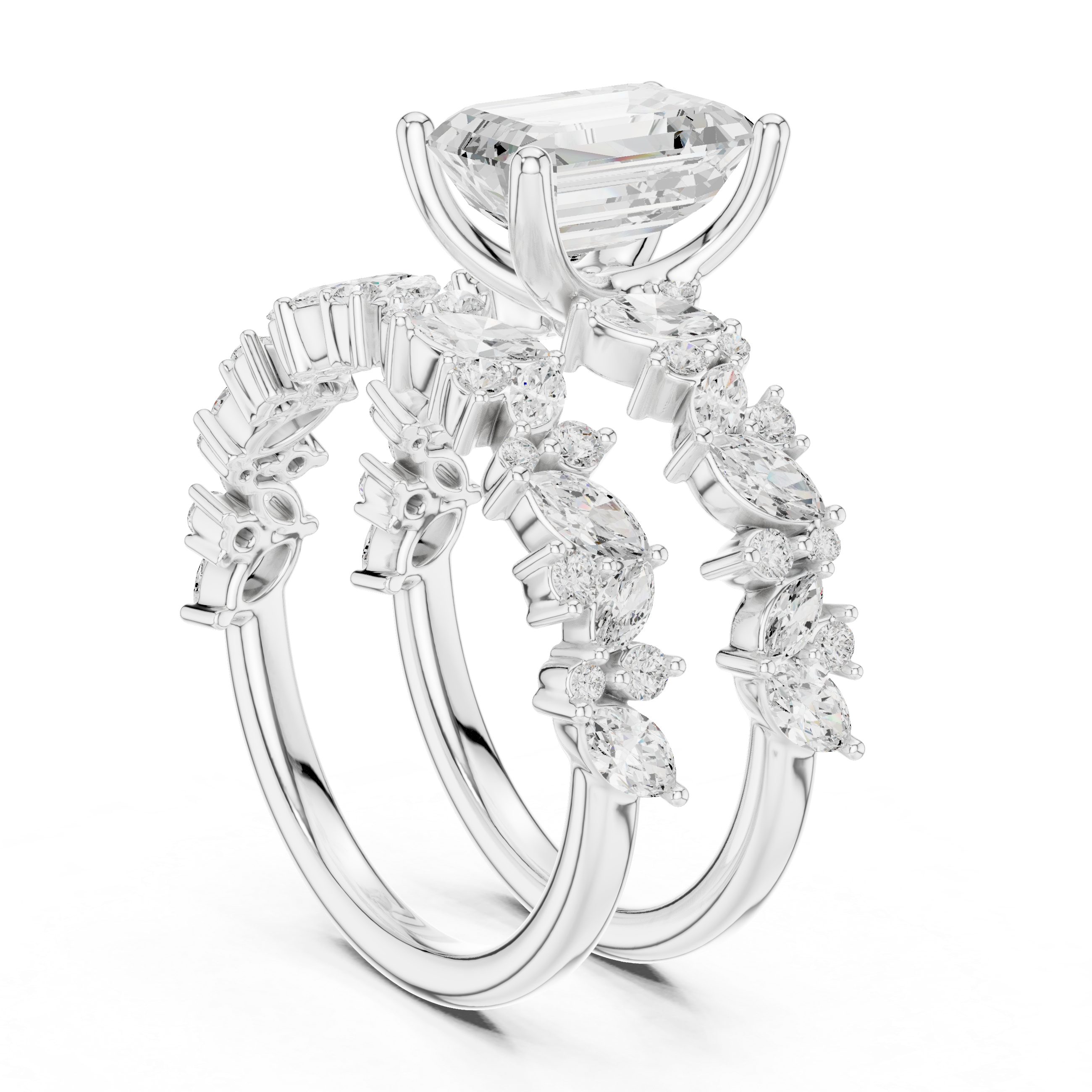 Twisted Vine Lab Grown Diamond Ring