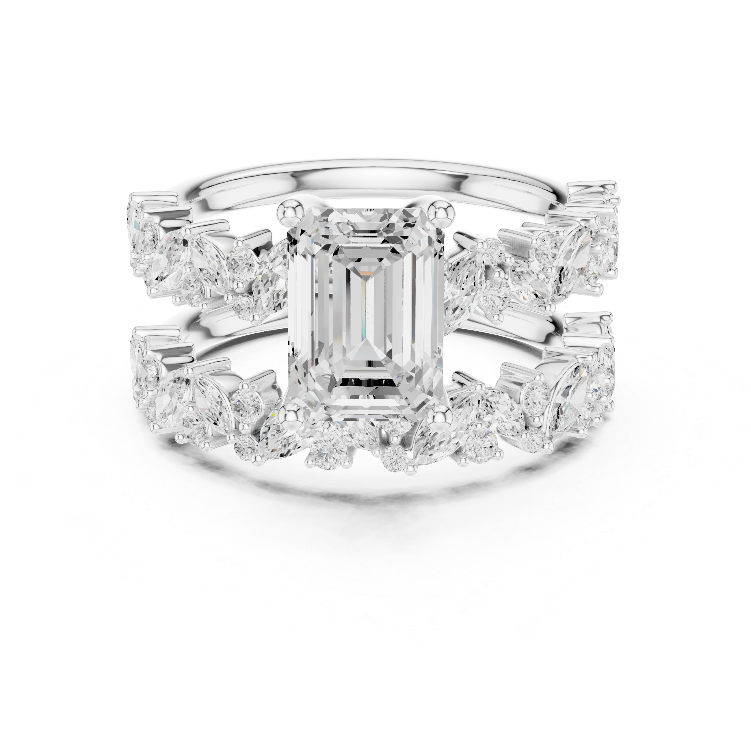 Twisted Vine Lab Grown Diamond Ring
