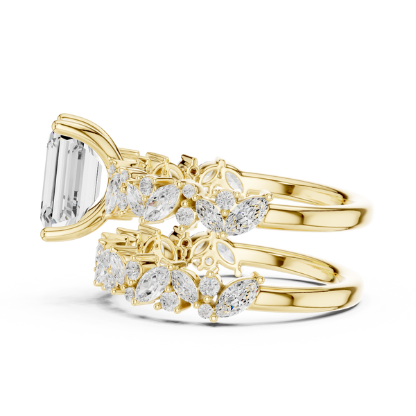 Twisted Vine Lab Grown Diamond Ring