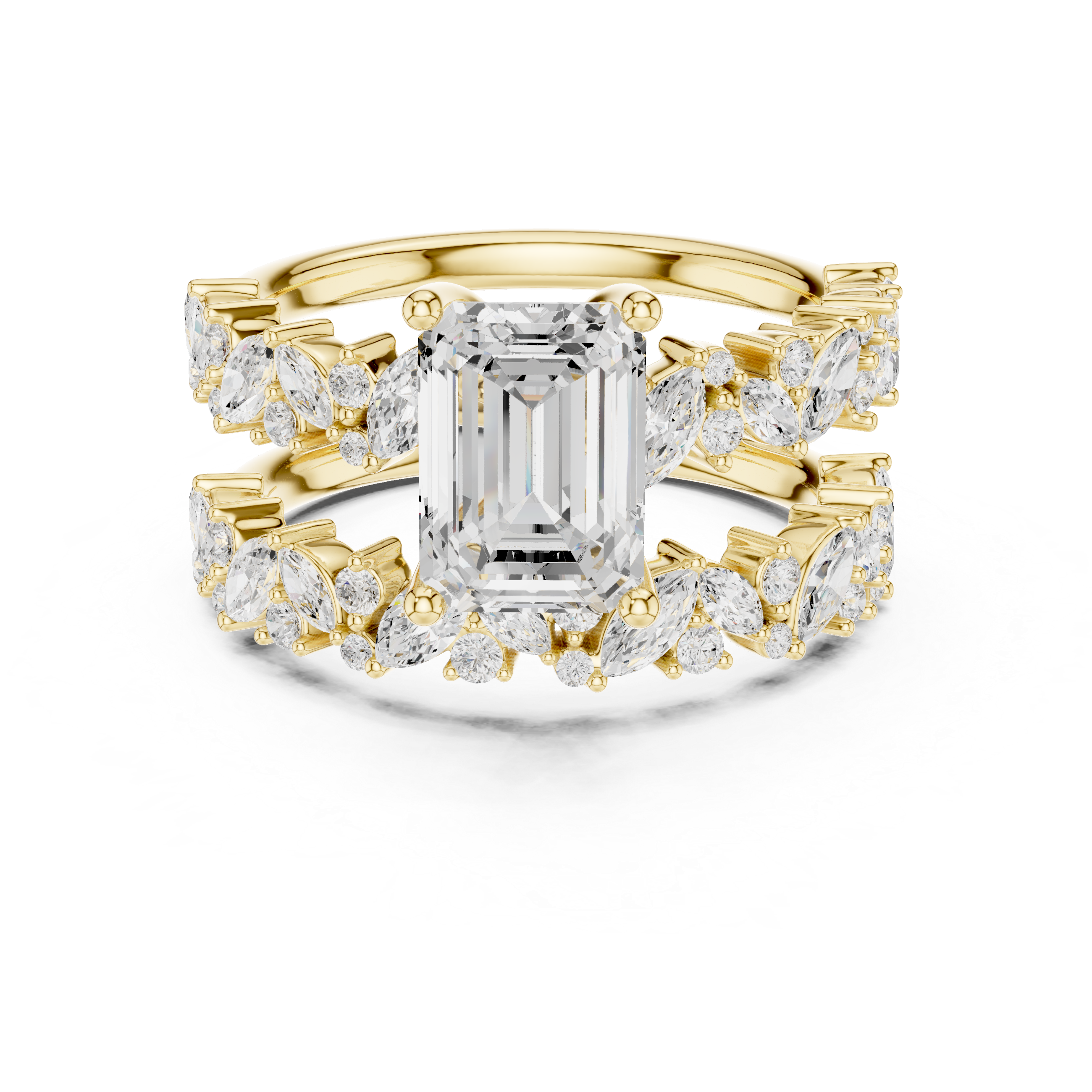 Twisted Vine Lab Grown Diamond Ring