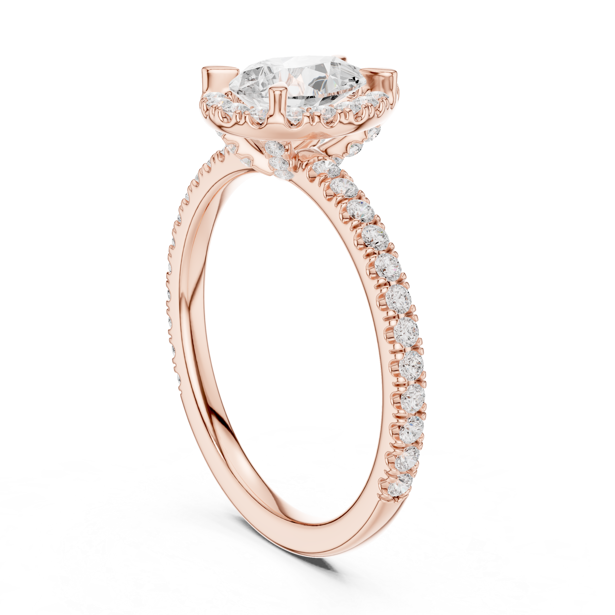 Sweet Romance Lab Grown Diamond Ring