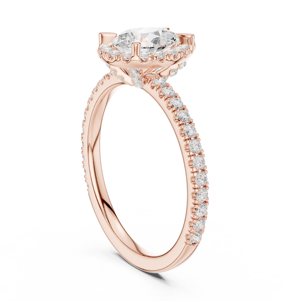 Sweet Romance Lab Grown Diamond Ring