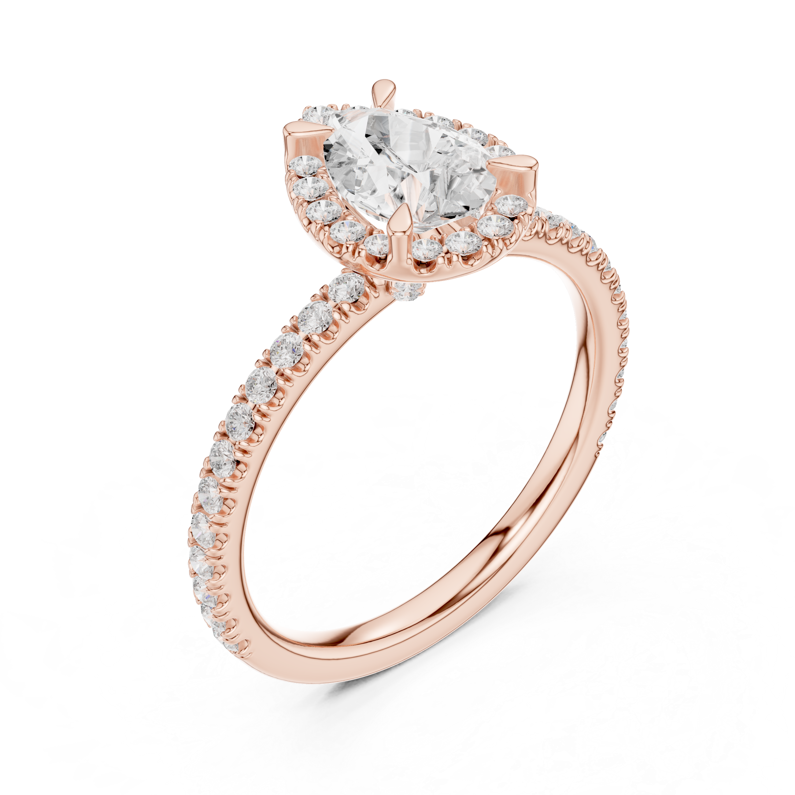 Sweet Romance Lab Grown Diamond Ring