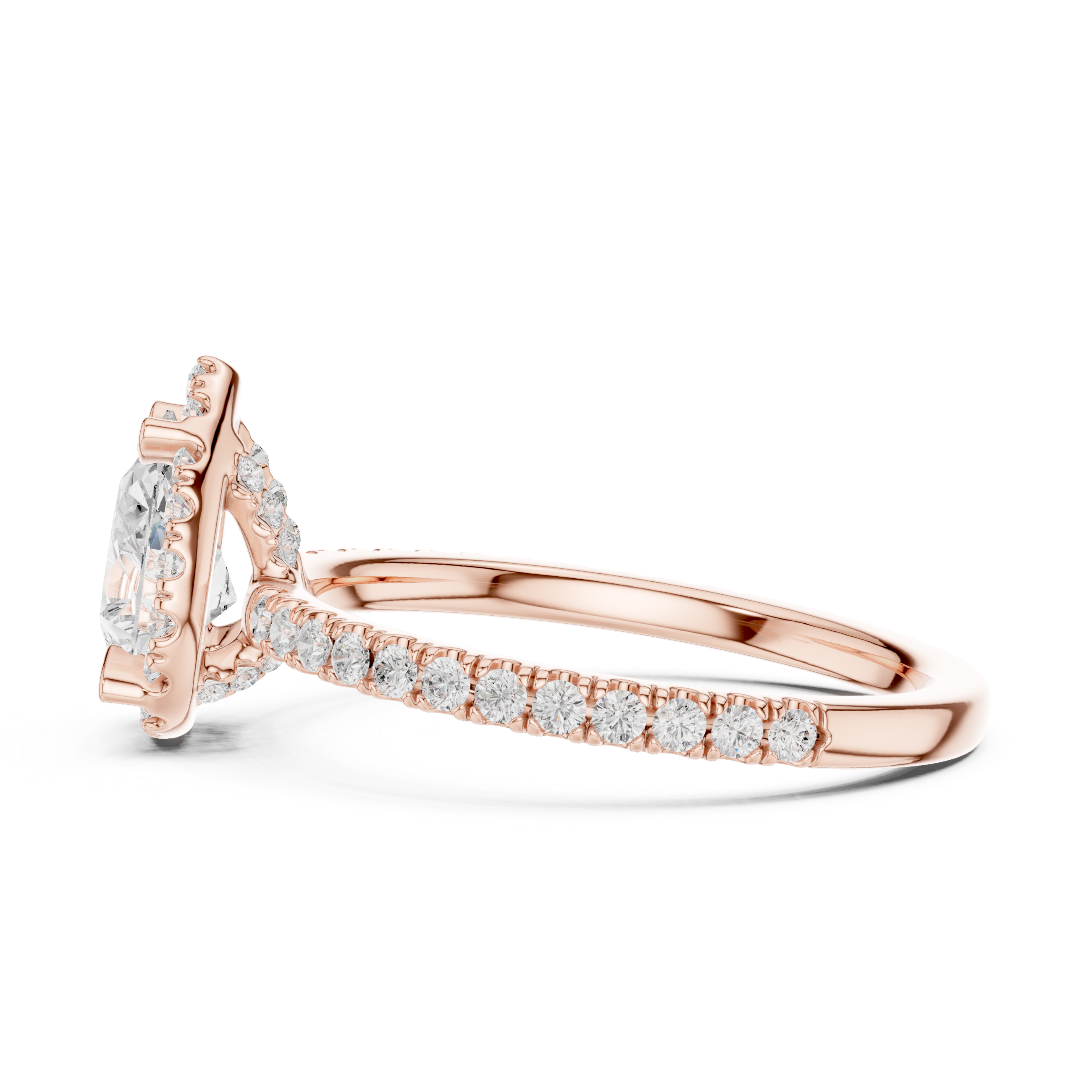 Sweet Romance Lab Grown Diamond Ring
