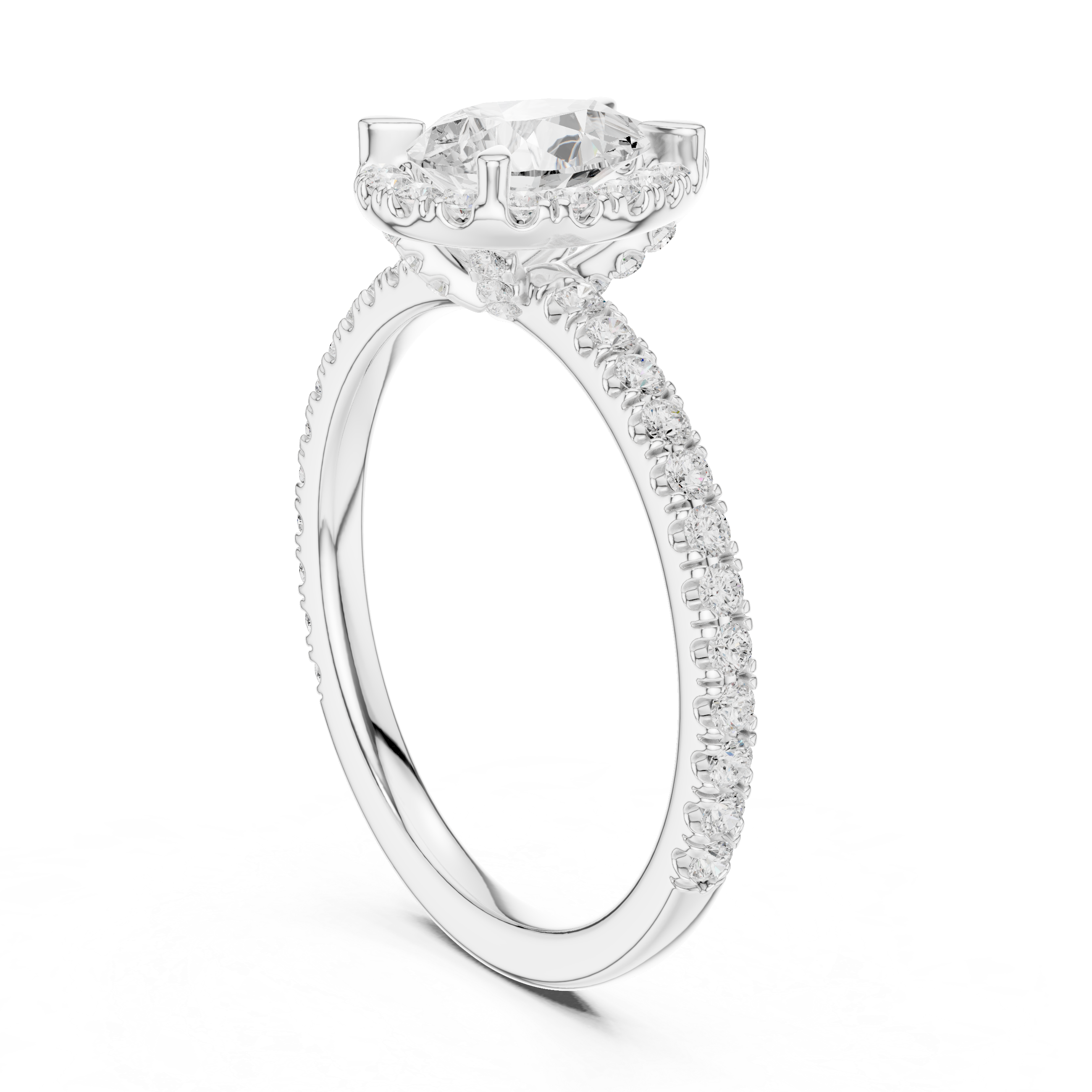 Sweet Romance Lab Grown Diamond Ring