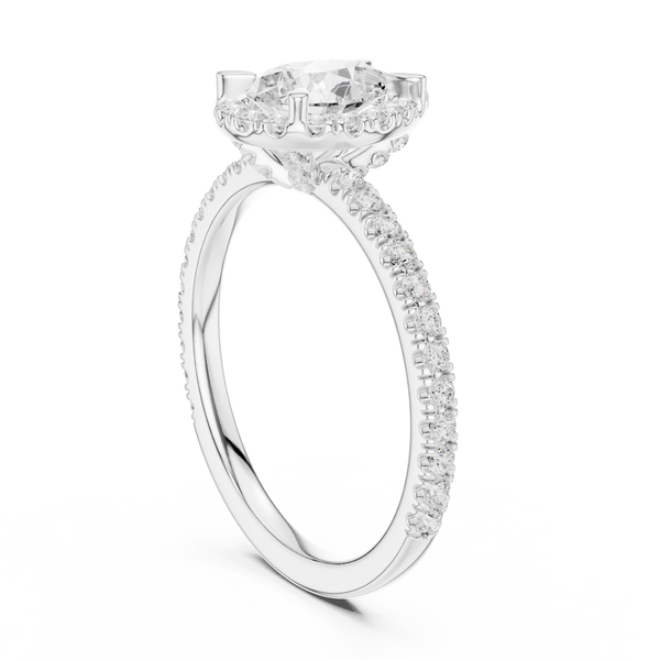 Sweet Romance Lab Grown Diamond Ring