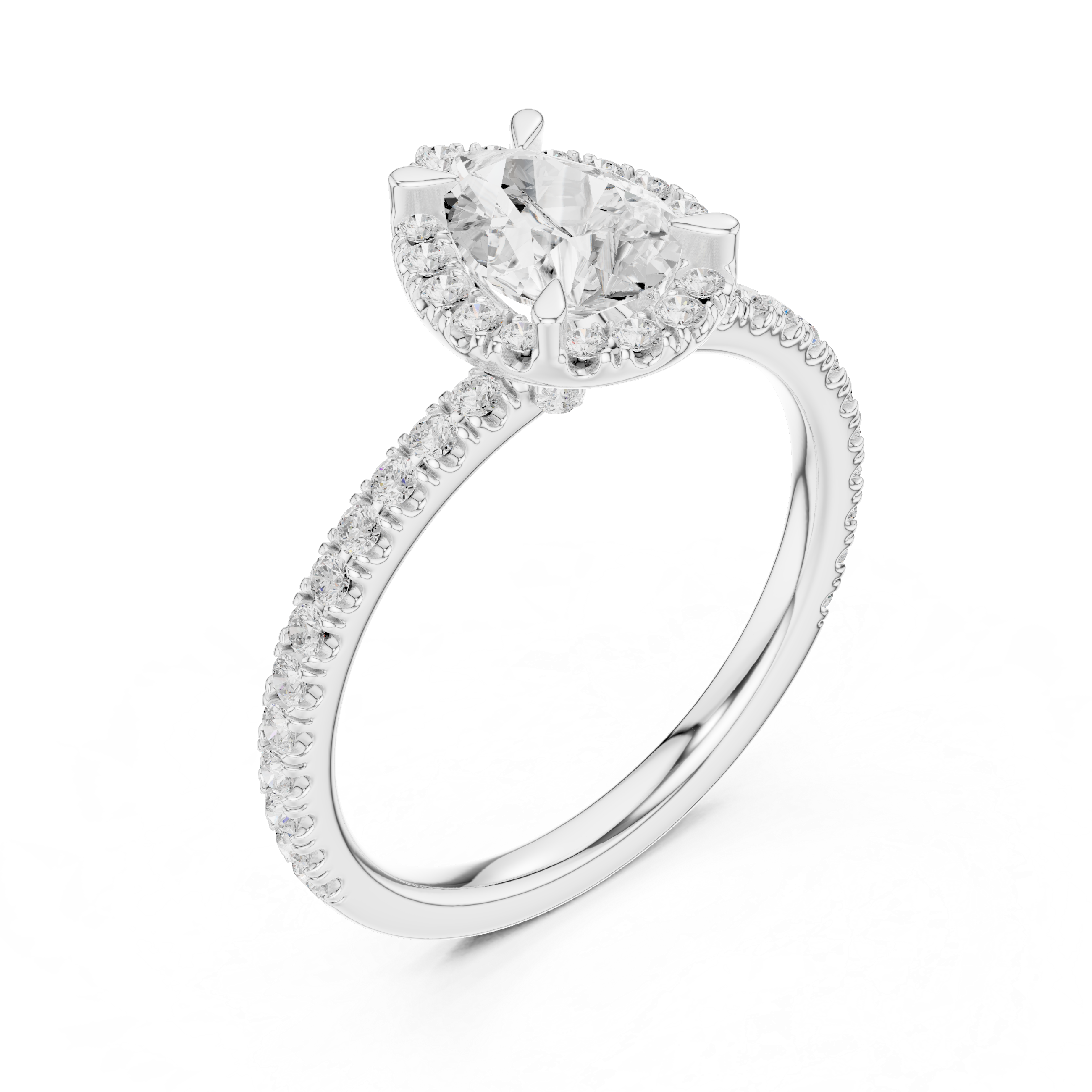 Sweet Romance Lab Grown Diamond Ring