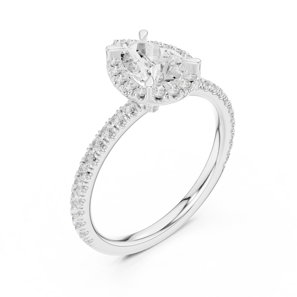 Sweet Romance Lab Grown Diamond Ring
