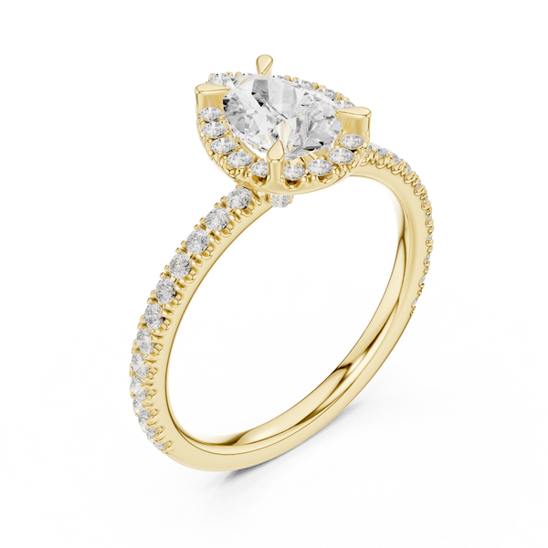 Sweet Romance Lab Grown Diamond Ring