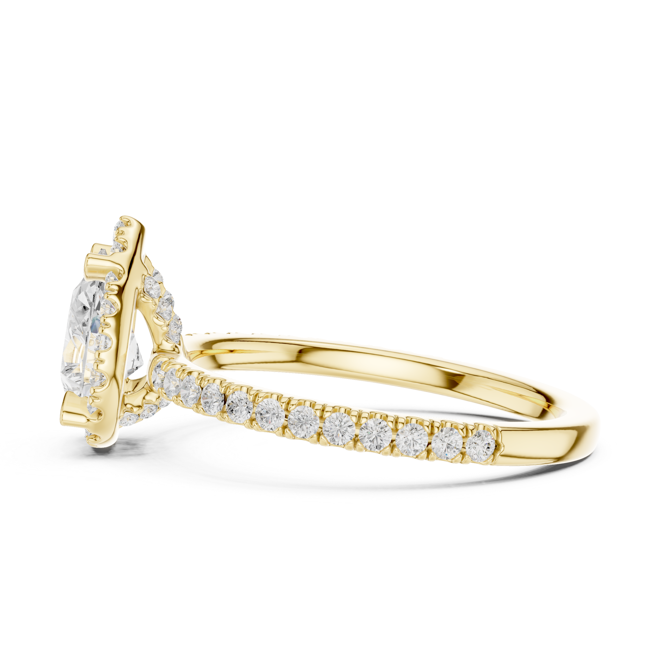 Sweet Romance Lab Grown Diamond Ring