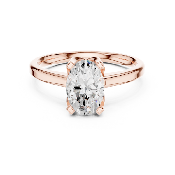Velvet Smooth Lab Grown Diamond Ring