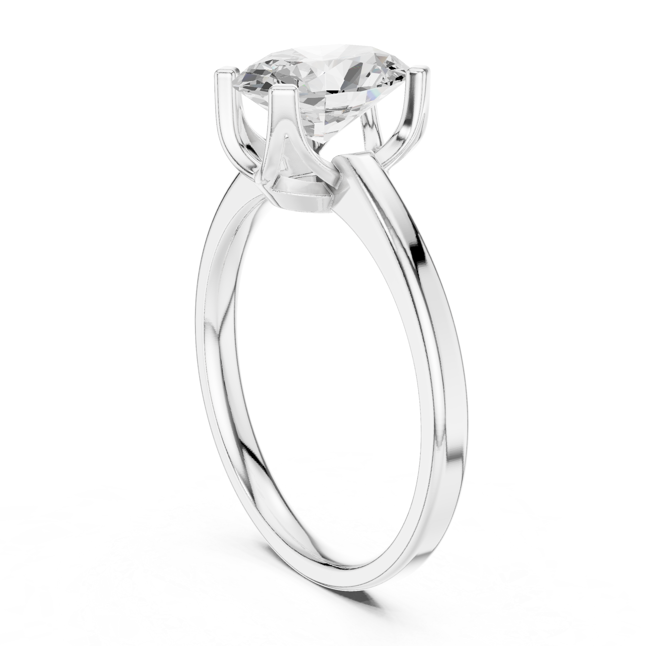 Velvet Smooth Lab Grown Diamond Ring