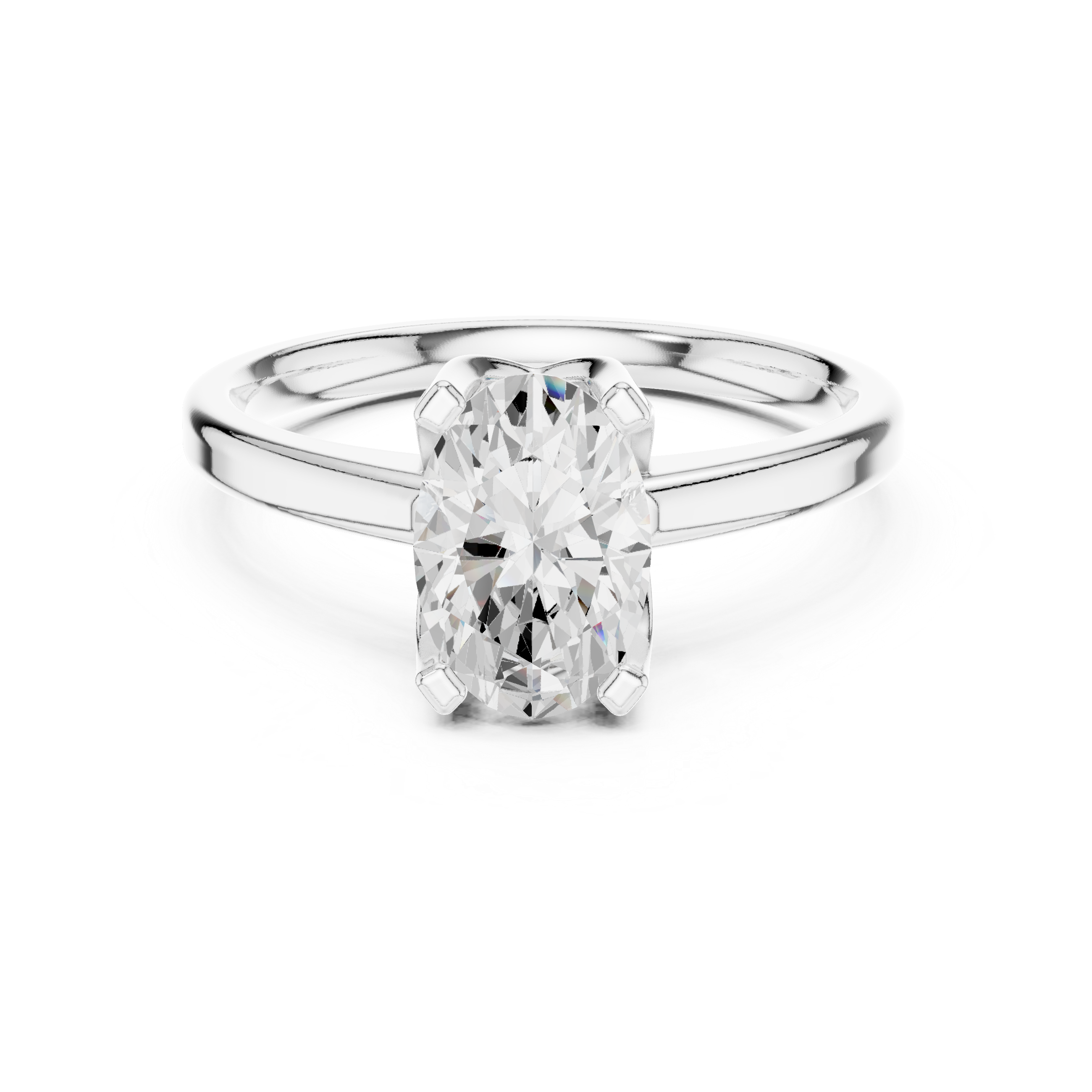 Velvet Smooth Lab Grown Diamond Ring