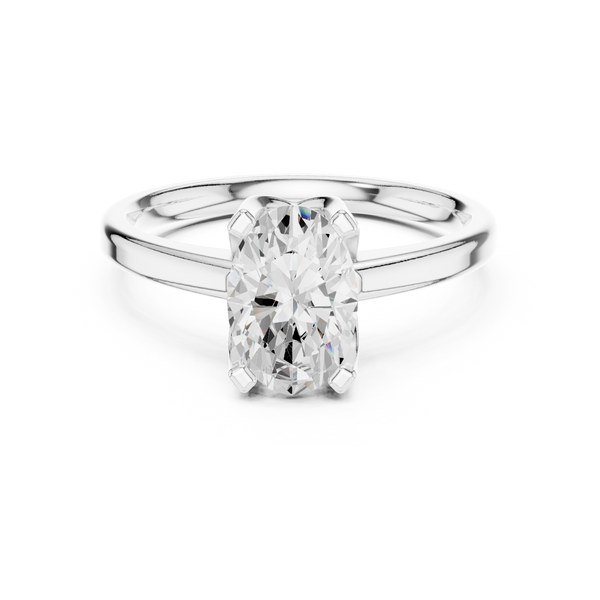 Velvet Smooth Lab Grown Diamond Ring