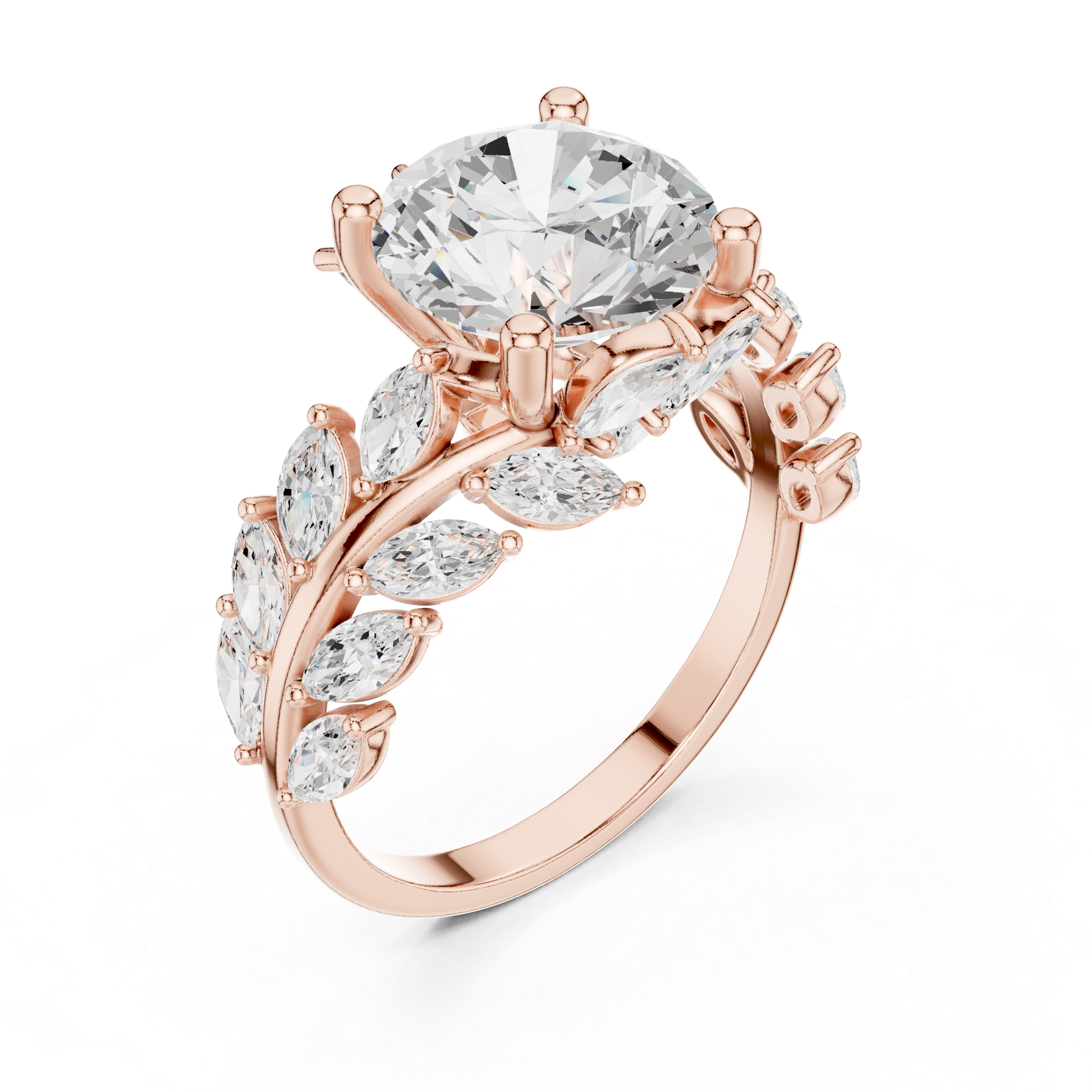 Timeless Charm Lab Grown Diamond Ring