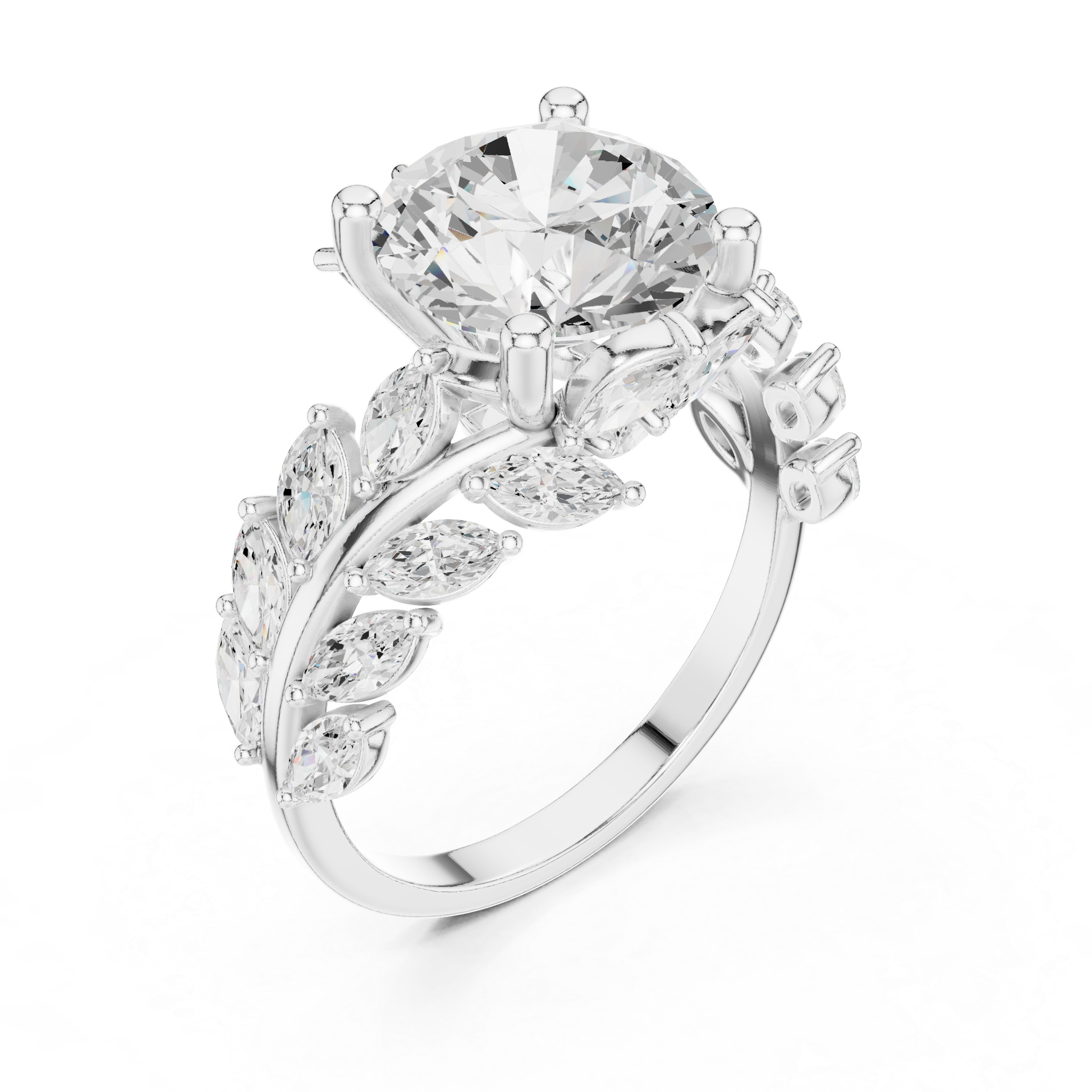 Timeless Charm Lab Grown Diamond Ring