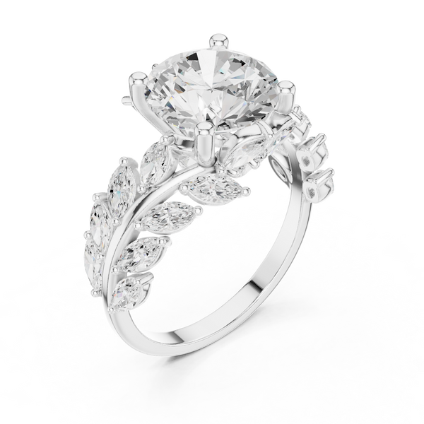 Timeless Charm Lab Grown Diamond Ring